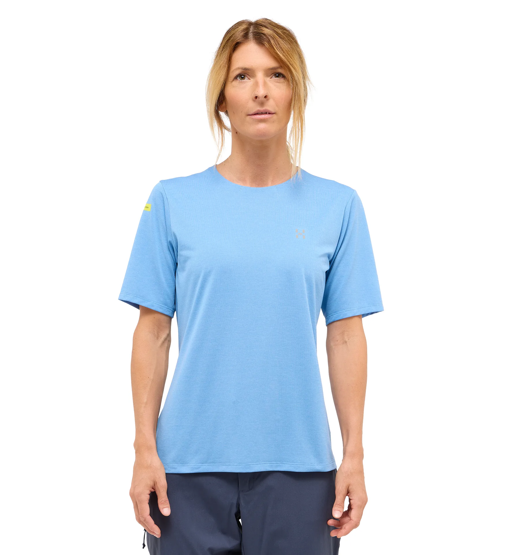 L.I.M Ridge Tee Women Sky Blue