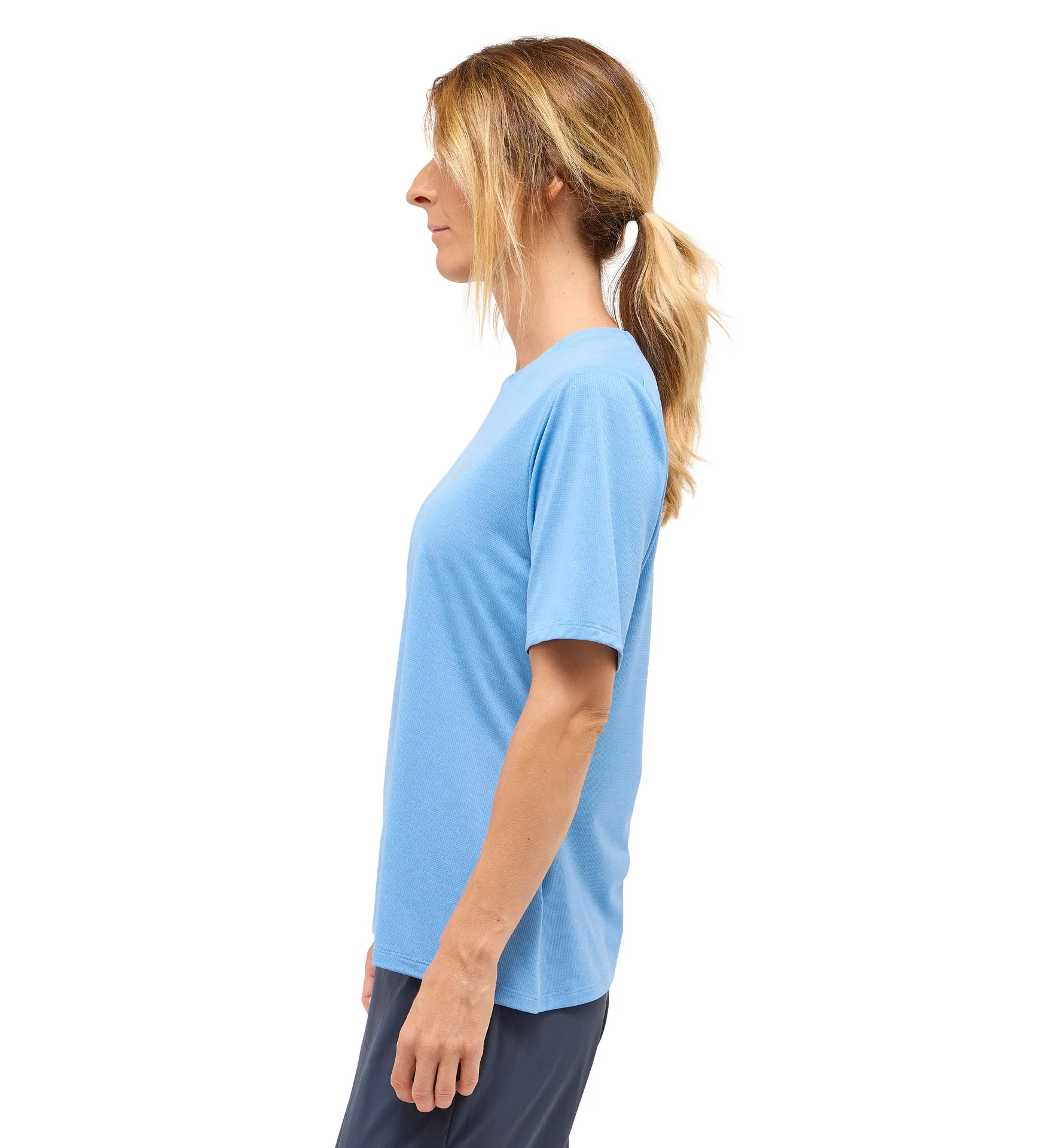 L.I.M Ridge Tee Women Sky Blue