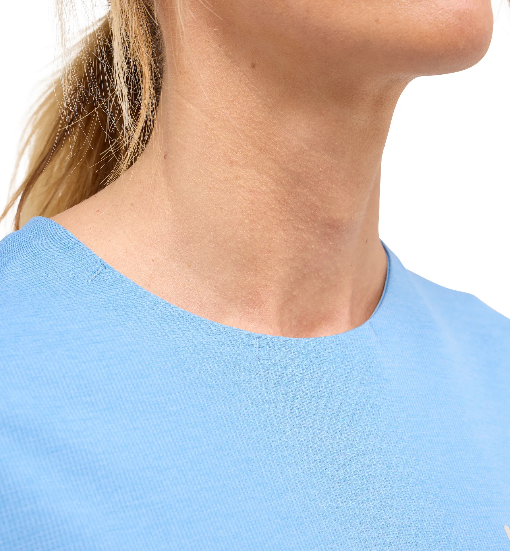 L.I.M Ridge Tee Women Sky Blue