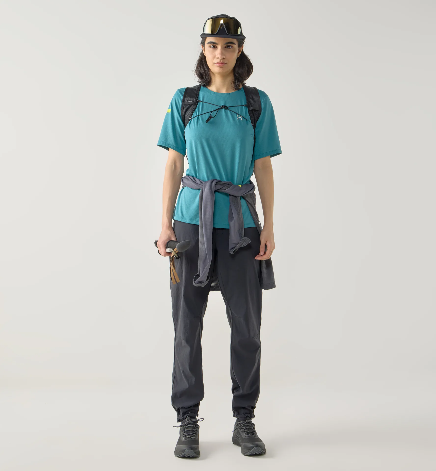 L.I.M Ridge Tee Women Mountain Teal