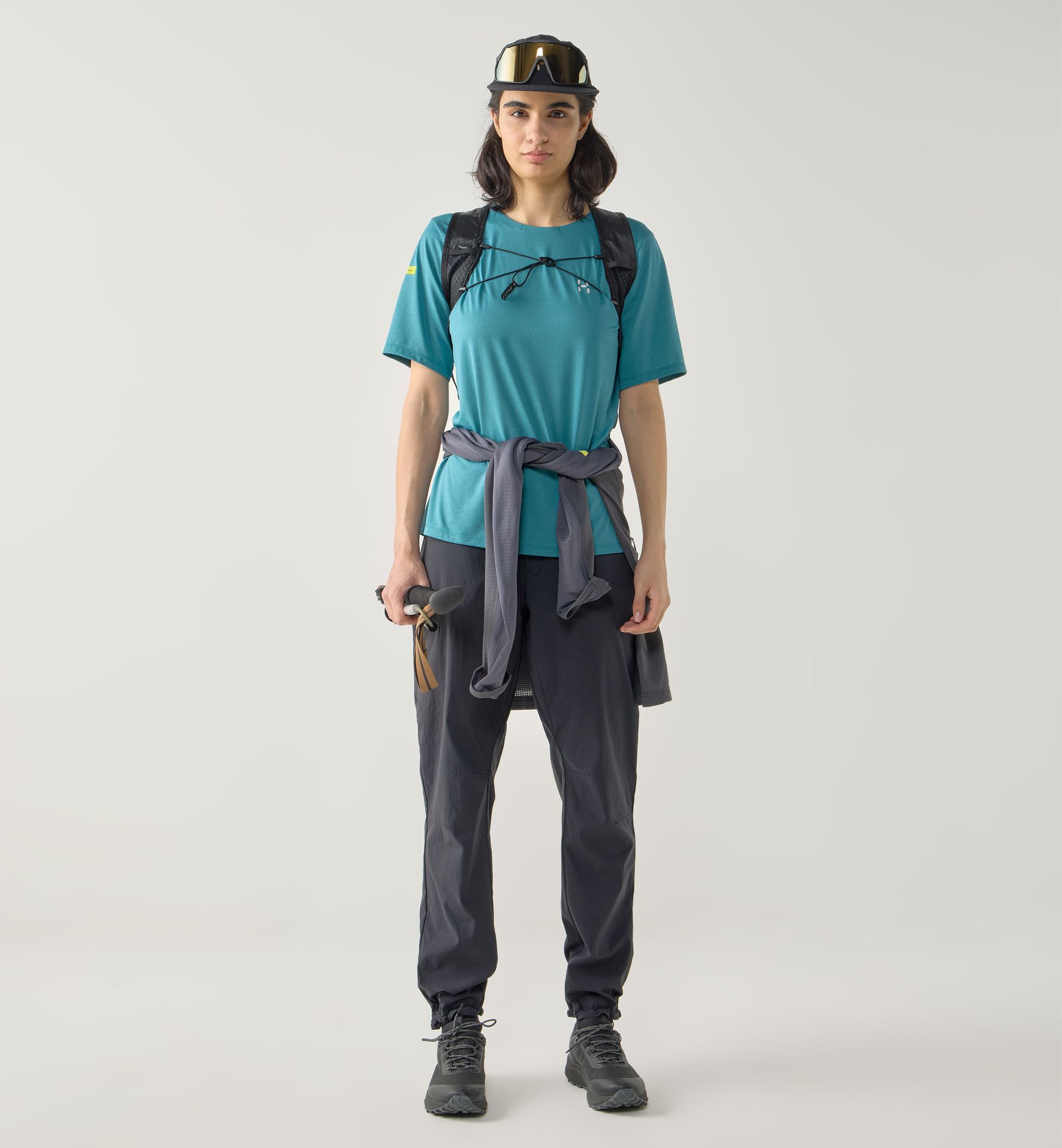 L.I.M Ridge Tee Women Mountain Teal L.I.M Ridge Tee Women Mountain Teal