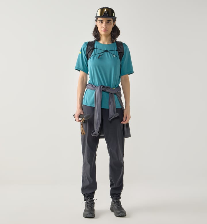 L.I.M Ridge Tee Women Mountain Teal L.I.M Ridge Tee Women Mountain Teal