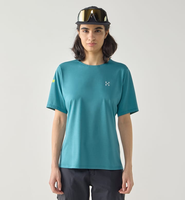 L.I.M Ridge Tee Women Mountain Teal L.I.M Ridge Tee Women Mountain Teal