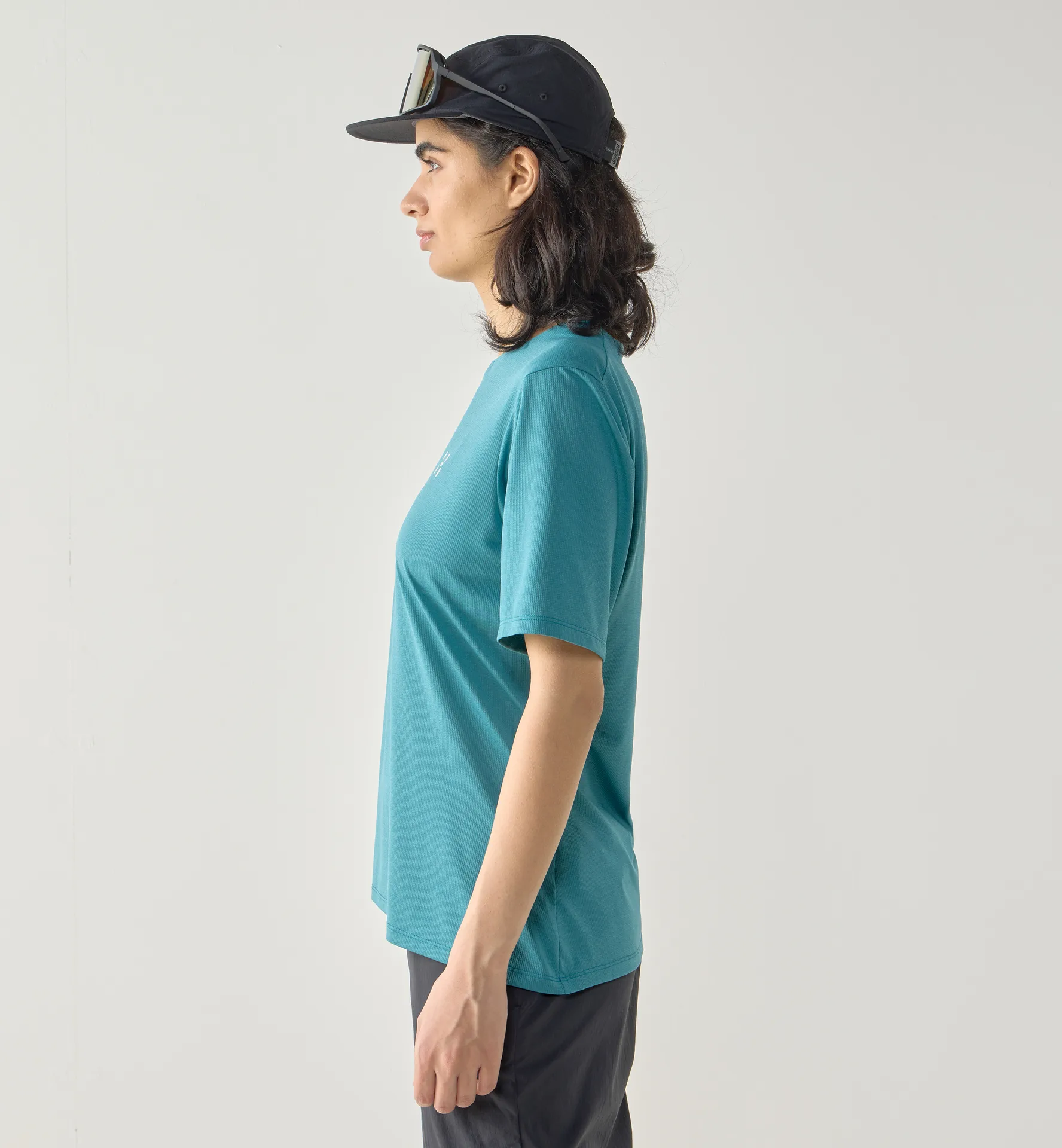 L.I.M Ridge Tee Women Mountain Teal