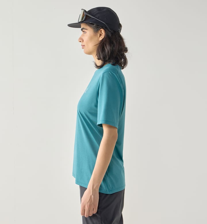 L.I.M Ridge Tee Women Mountain Teal L.I.M Ridge Tee Women Mountain Teal