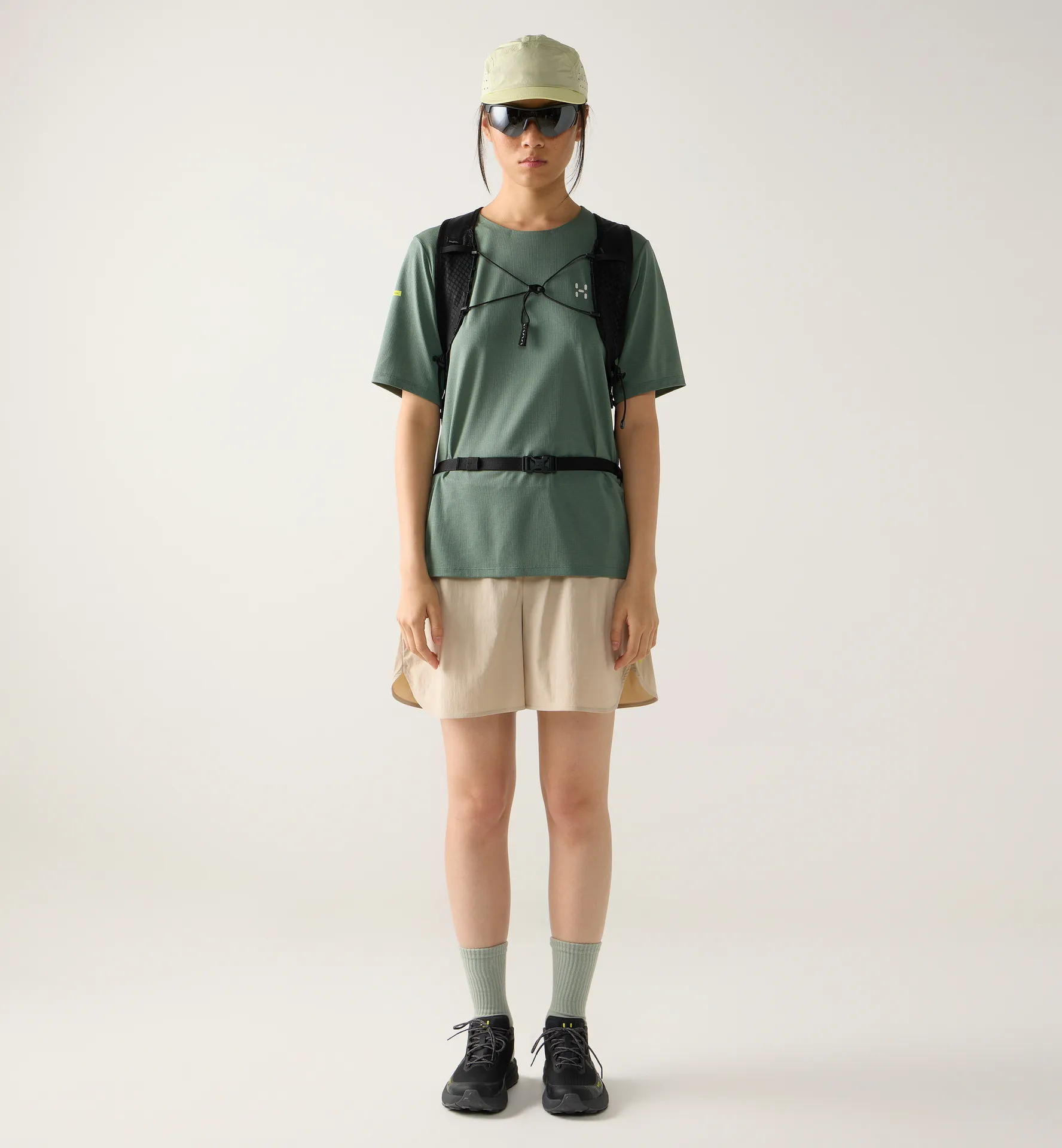 L.I.M Ridge Tee Women Chlorophyll Green