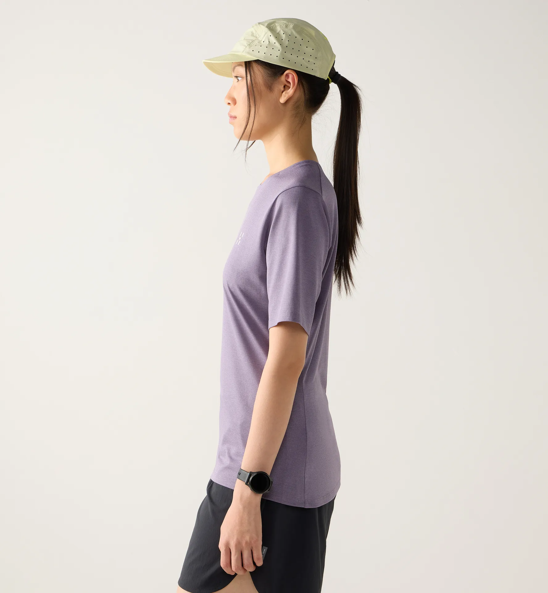 L.I.M Ridge Tee Women Purple Fog