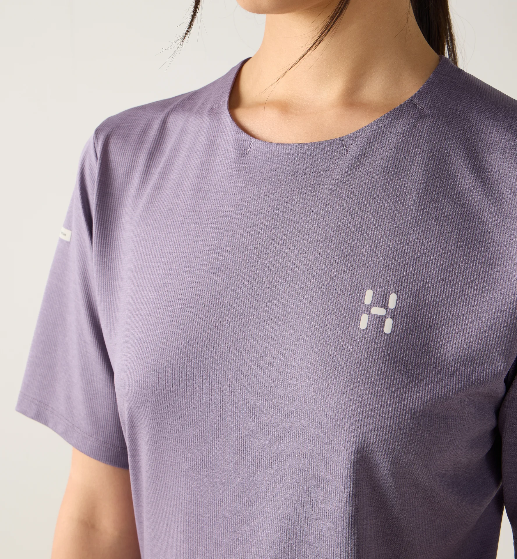 L.I.M Ridge Tee Women Purple Fog