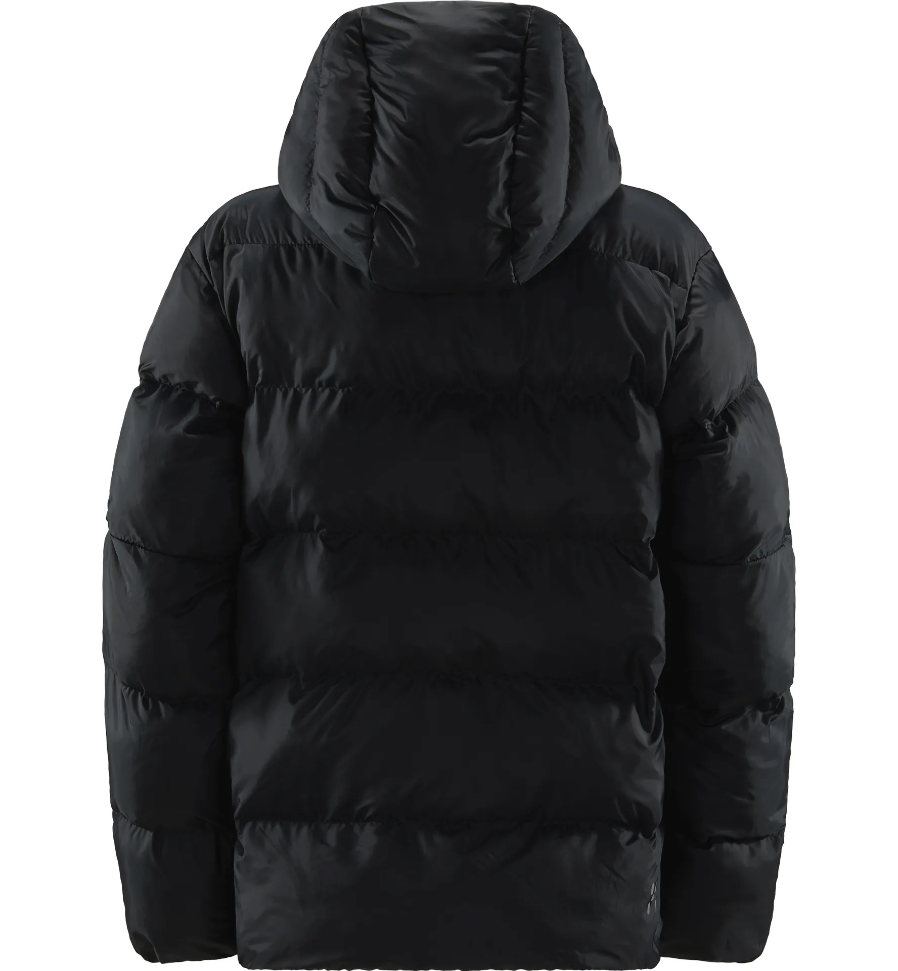 Puffy Mimic Hood Women True Black
