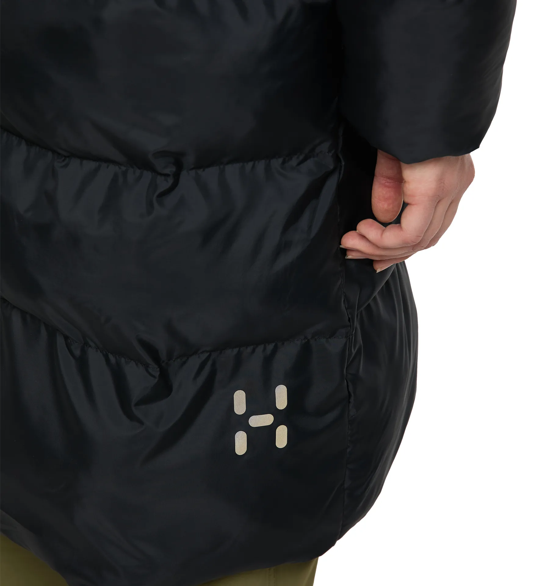 Long Mimic Parka Women True Black