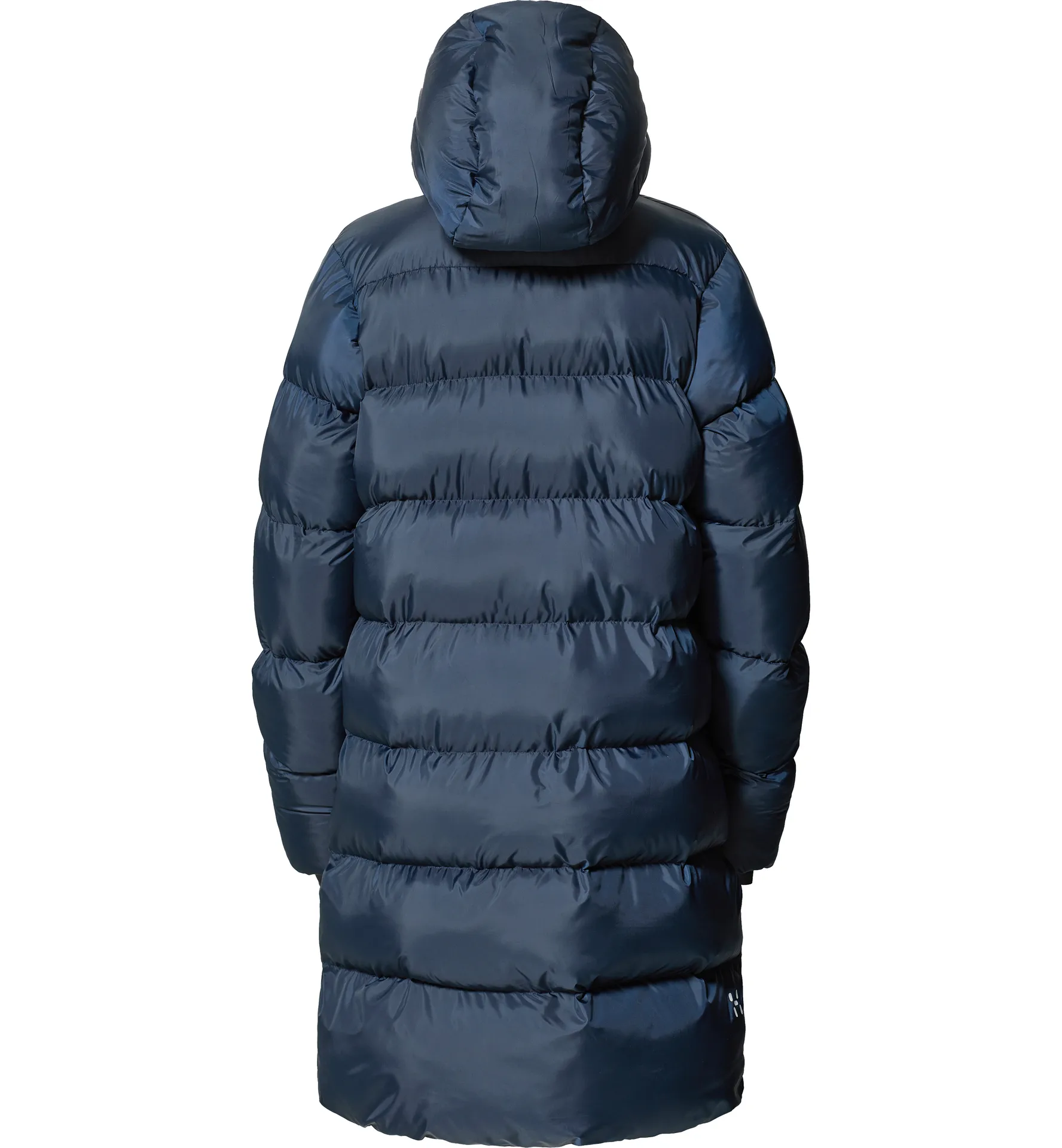 Long Mimic Parka Women Tarn Blue