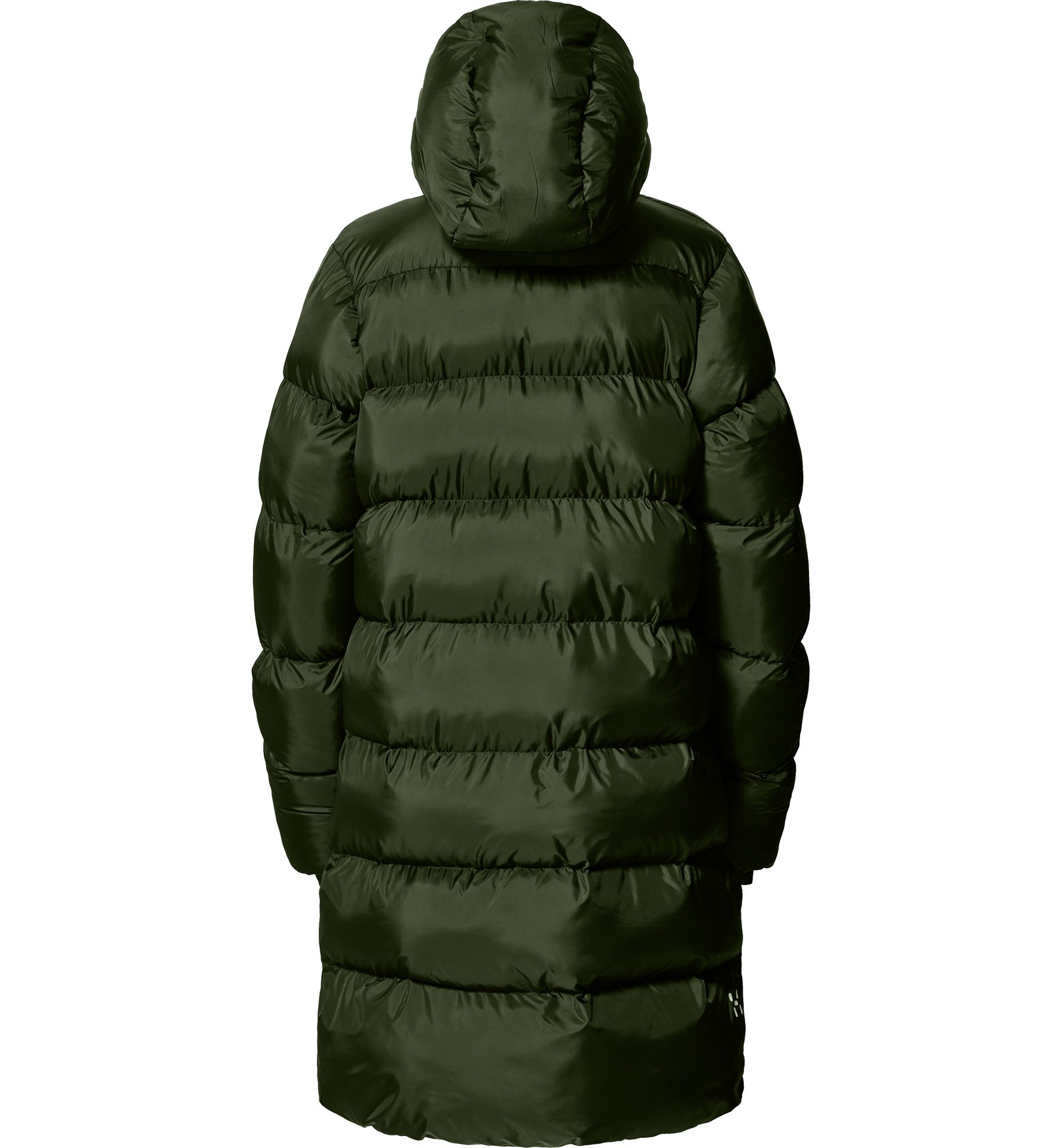 Long Mimic Parka Women Seaweed Green