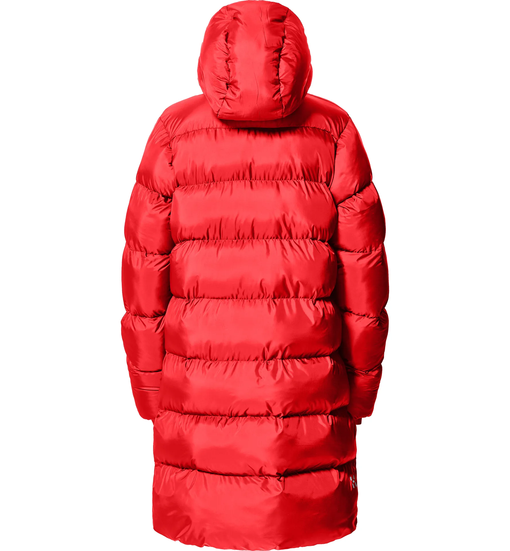 Long Mimic Parka Women Poppy Red