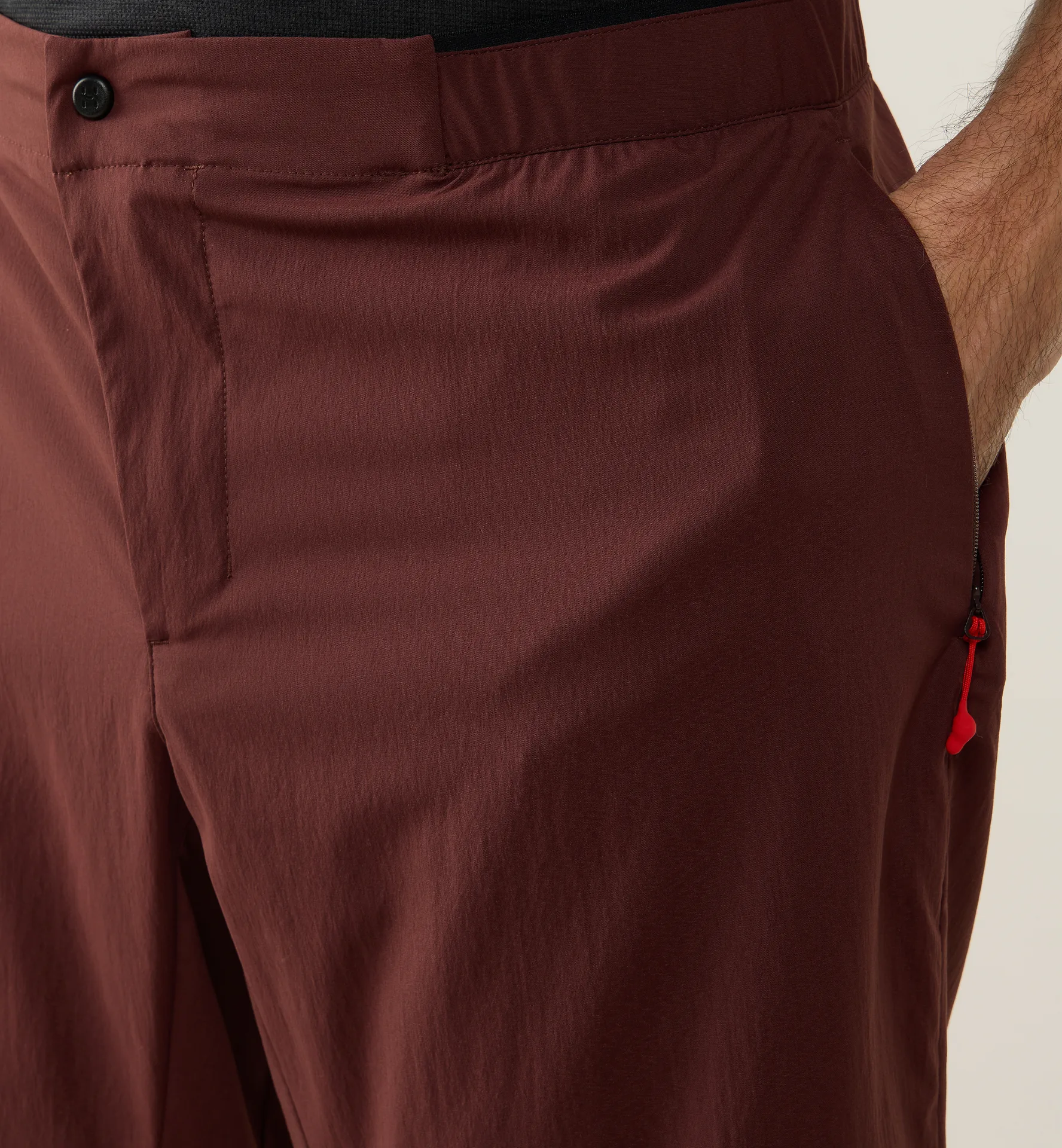 L.I.M Fuse II Shorts Men Maroon Trail