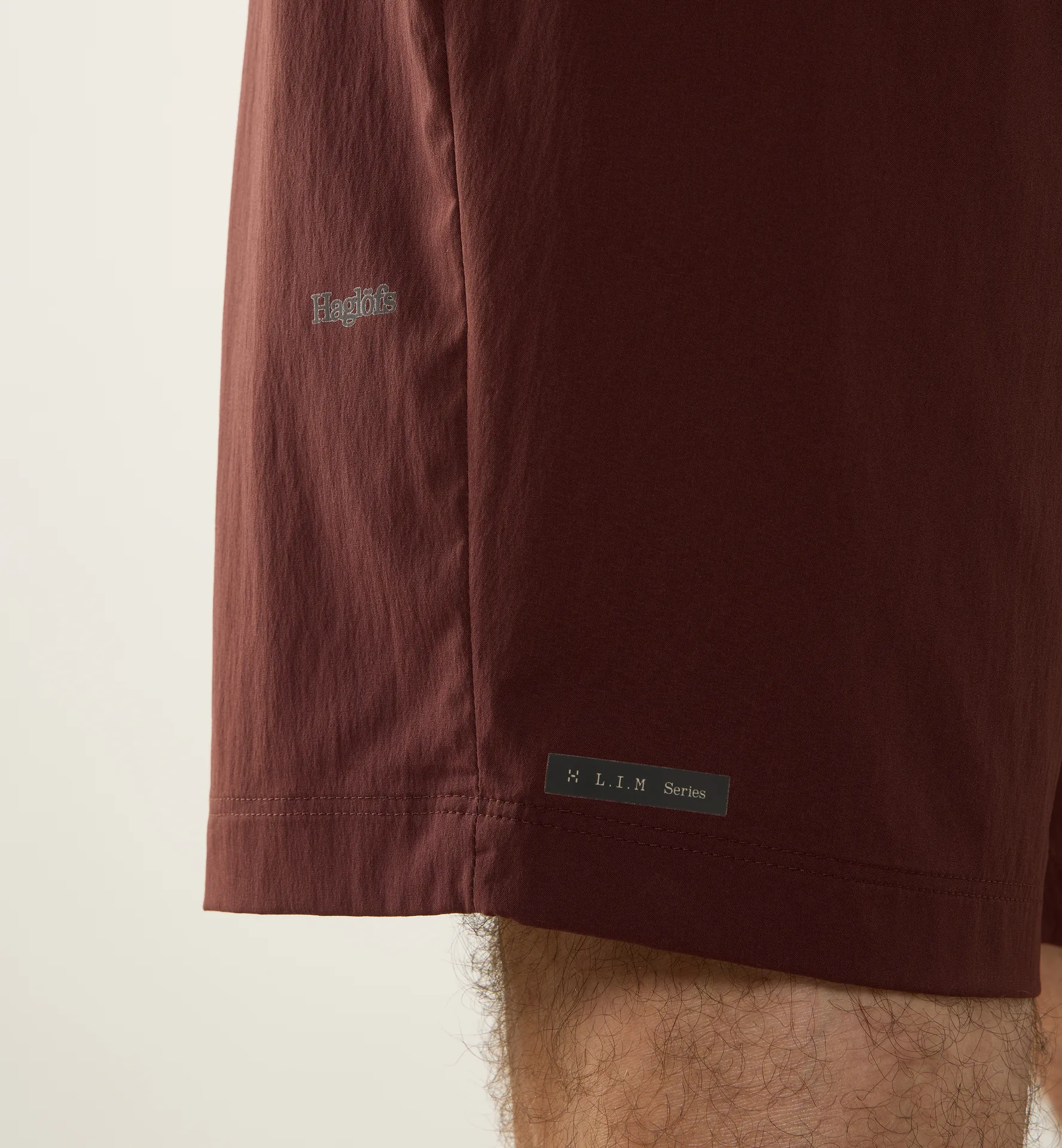 L.I.M Fuse II Shorts Men Maroon Trail