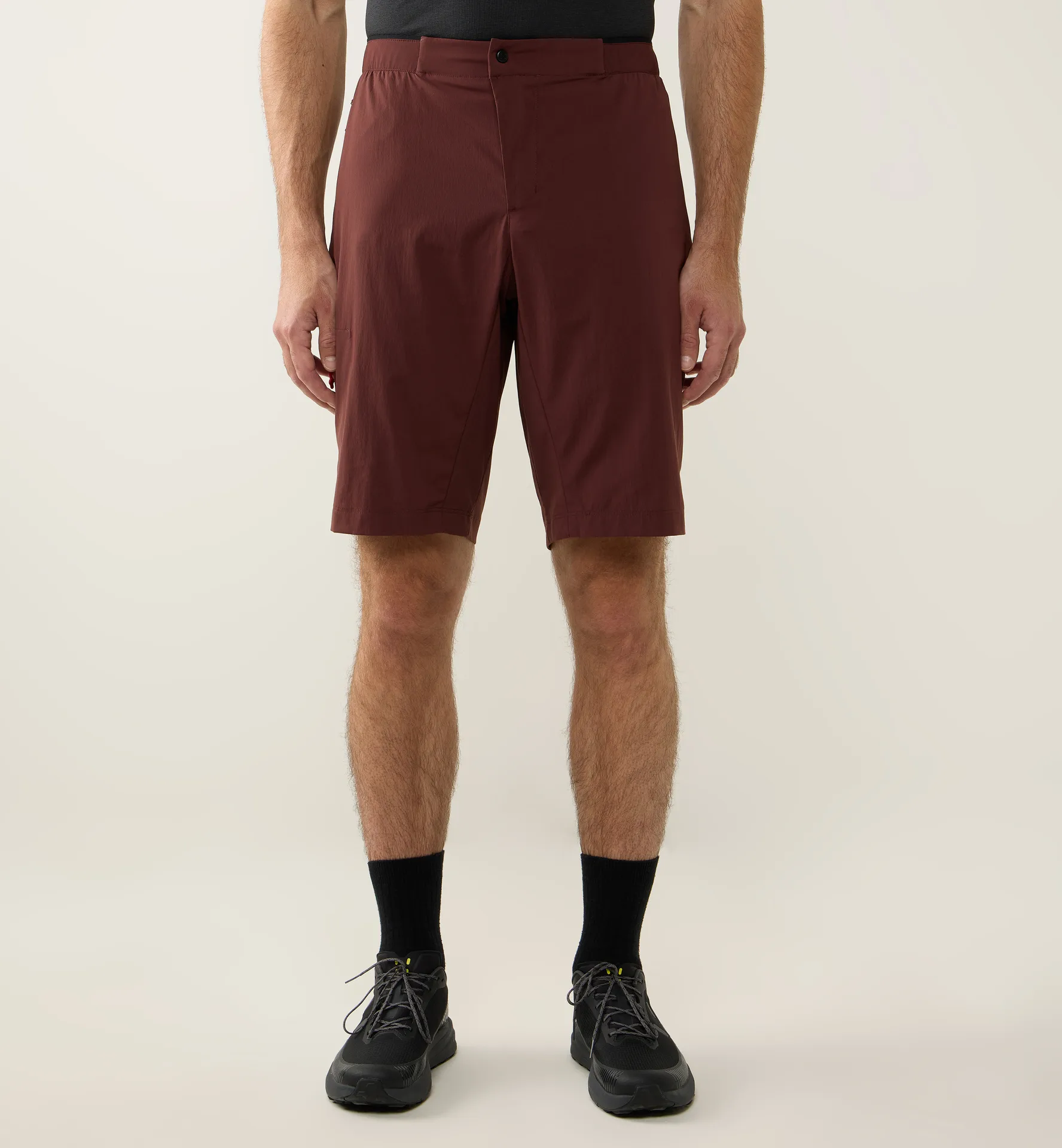 L.I.M Fuse II Shorts Men Maroon Trail