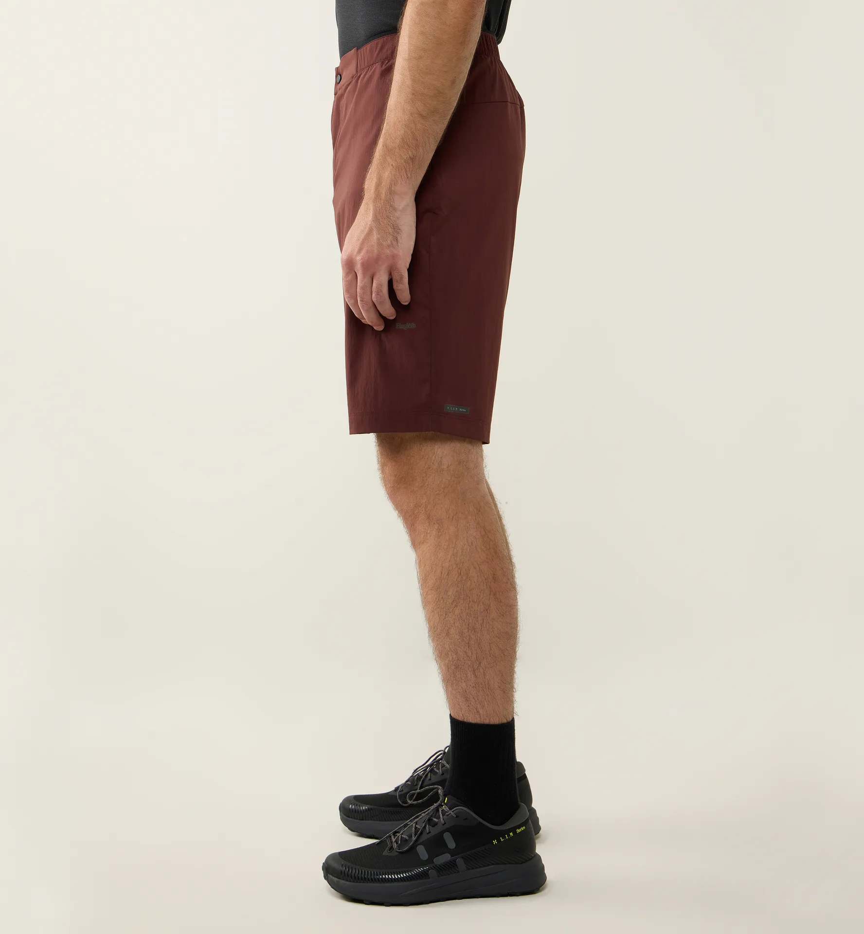 L.I.M Fuse II Shorts Men Maroon Trail