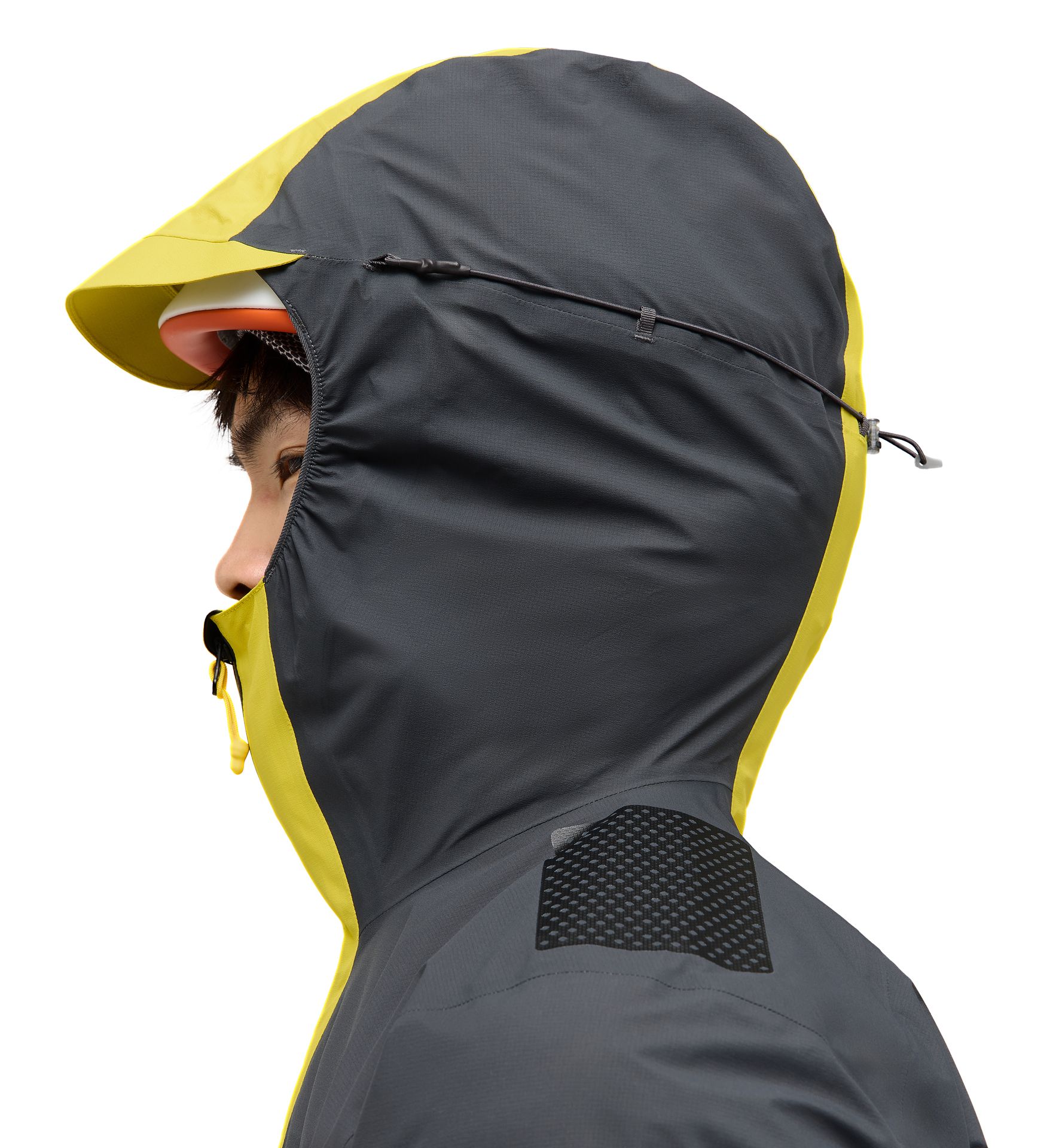 L.I.M ZT II GTX Jacket Men Magnetite/Tech Yellow