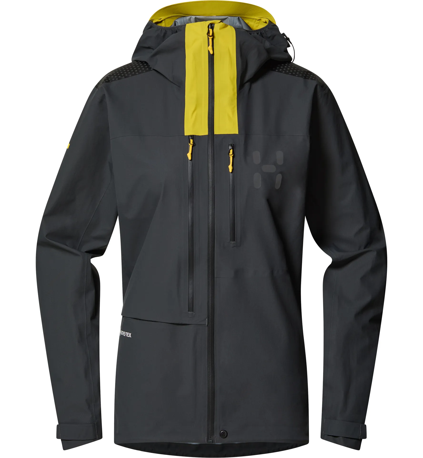L.I.M ZT II GTX Jacket Women Magnetite/Tech Yellow