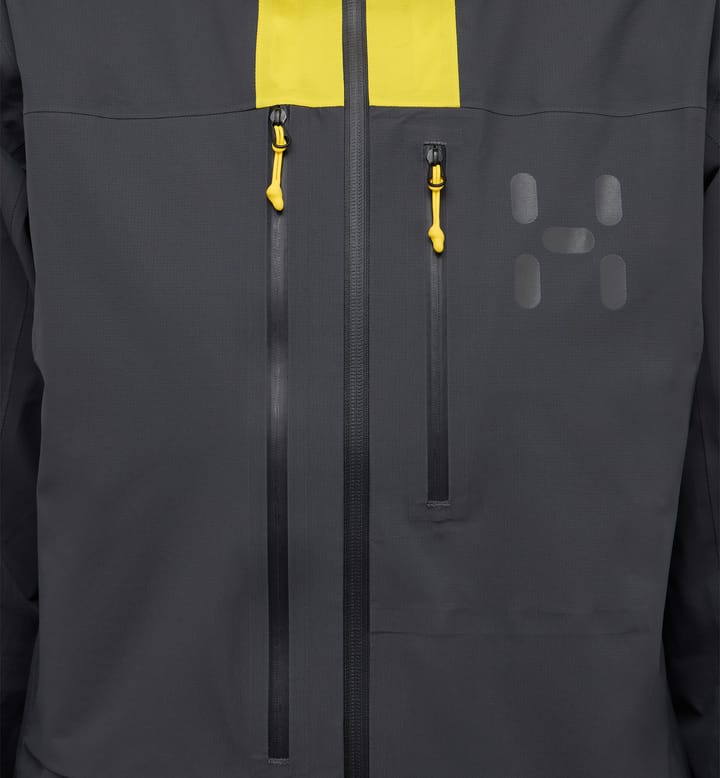L.I.M ZT II GTX Jacket Women Magnetite/Tech Yellow L.I.M ZT II GTX Jacket Women Magnetite/Tech Yellow