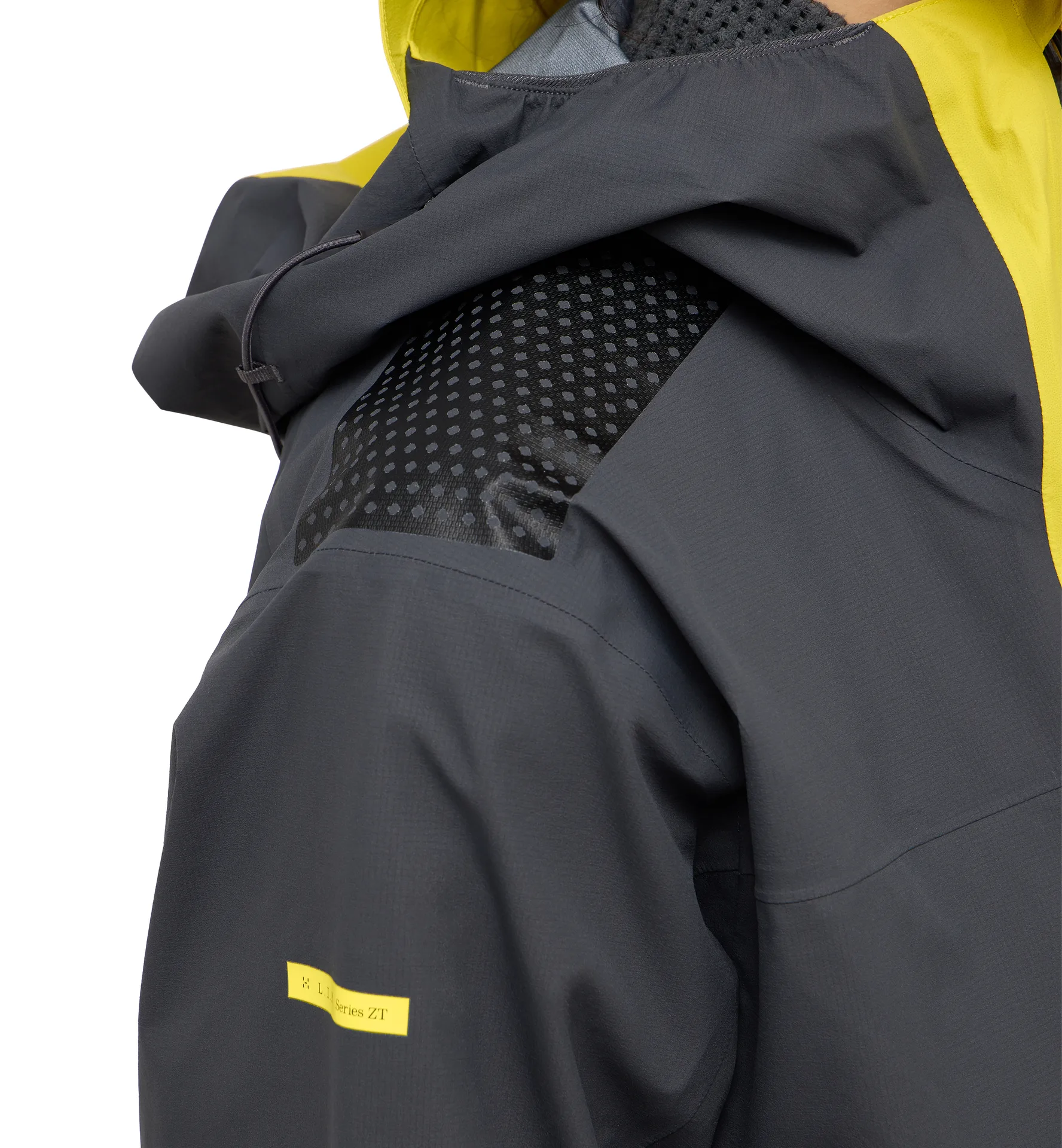 L.I.M ZT II GTX Jacket Women Magnetite/Tech Yellow