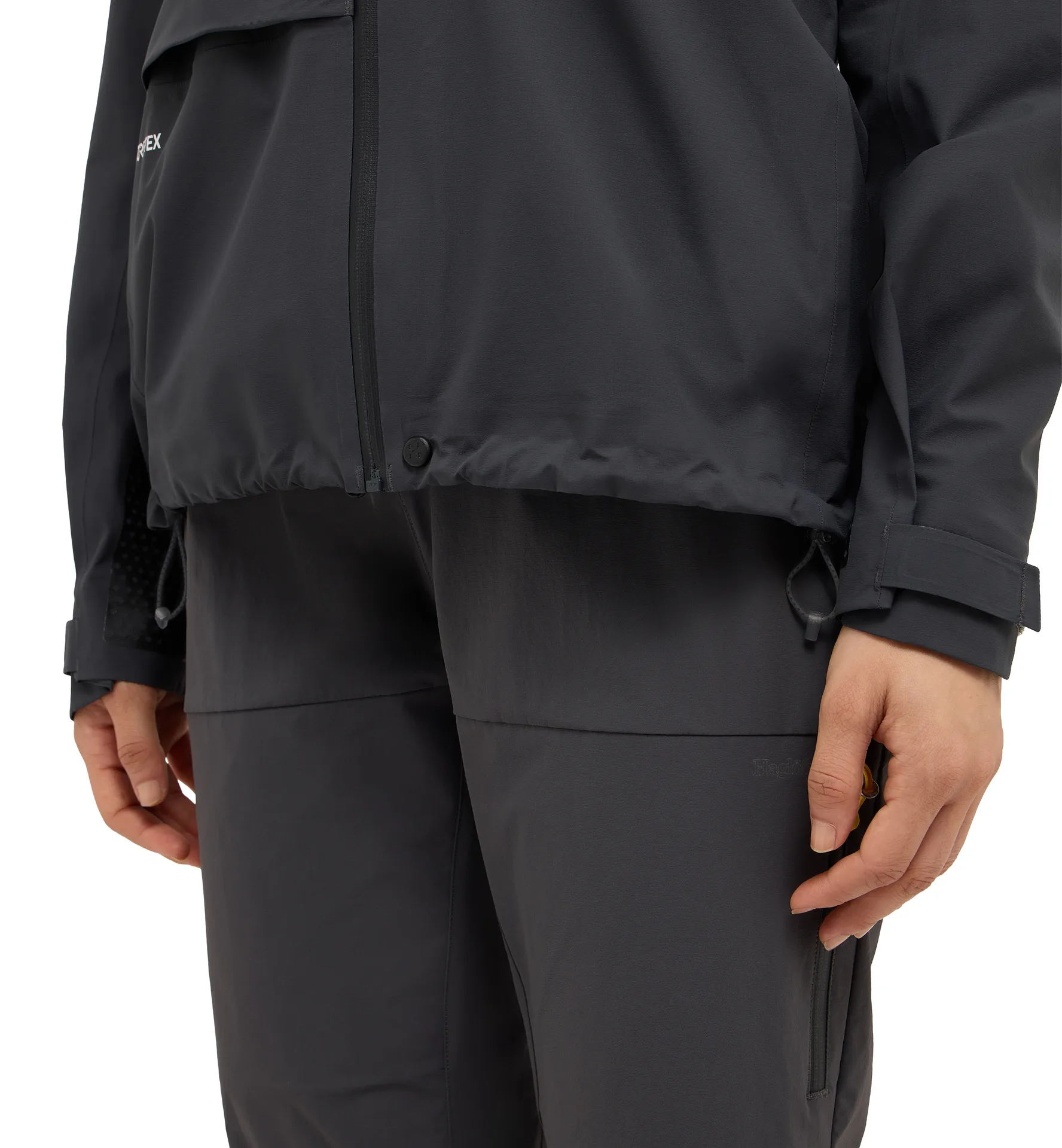 L.I.M ZT II GTX Jacket Women Magnetite/Tech Yellow