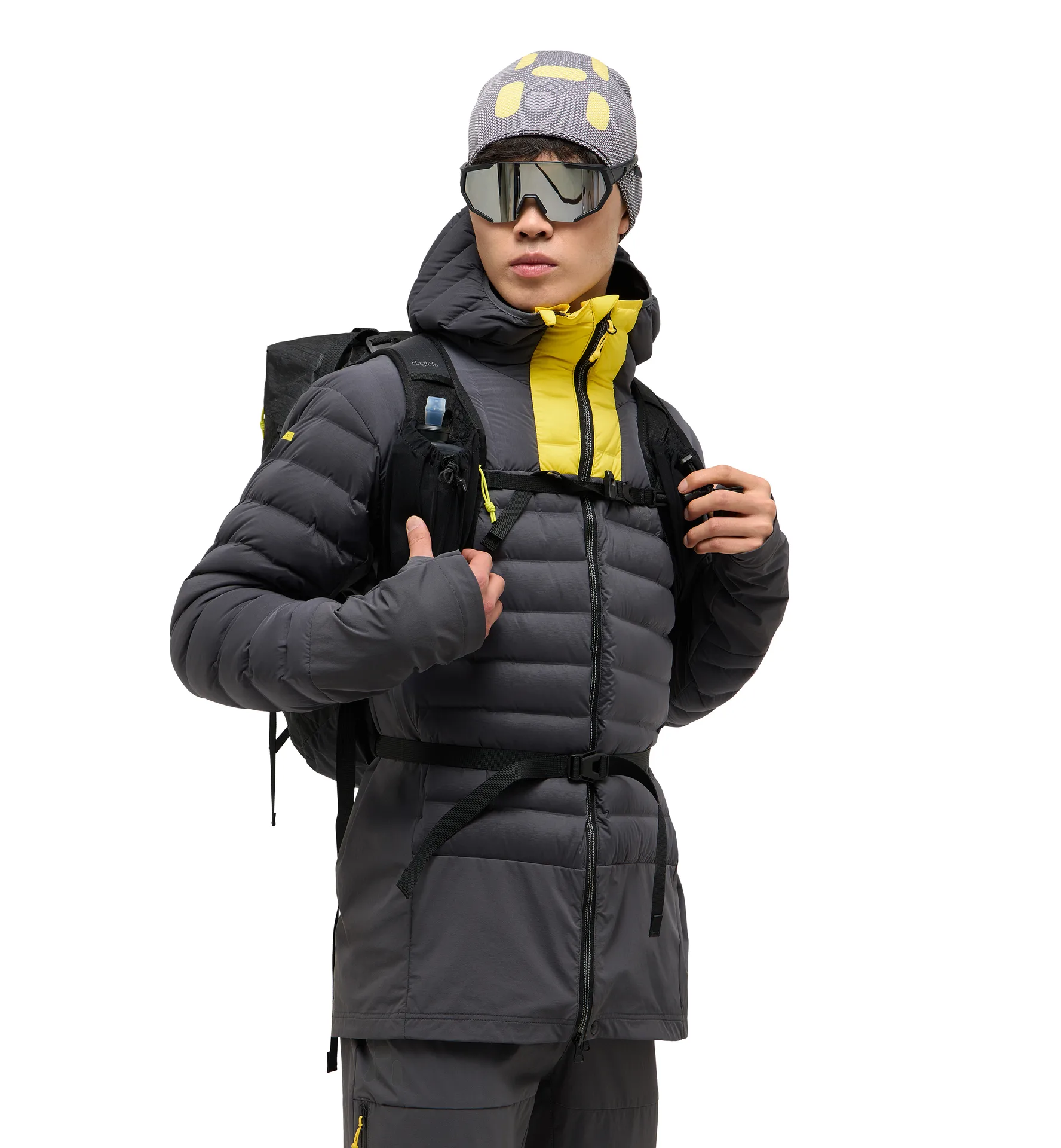 Haglöfs L.I.M ZT II Light Liner Men Magnetite/Tech Yellow - Herren - M