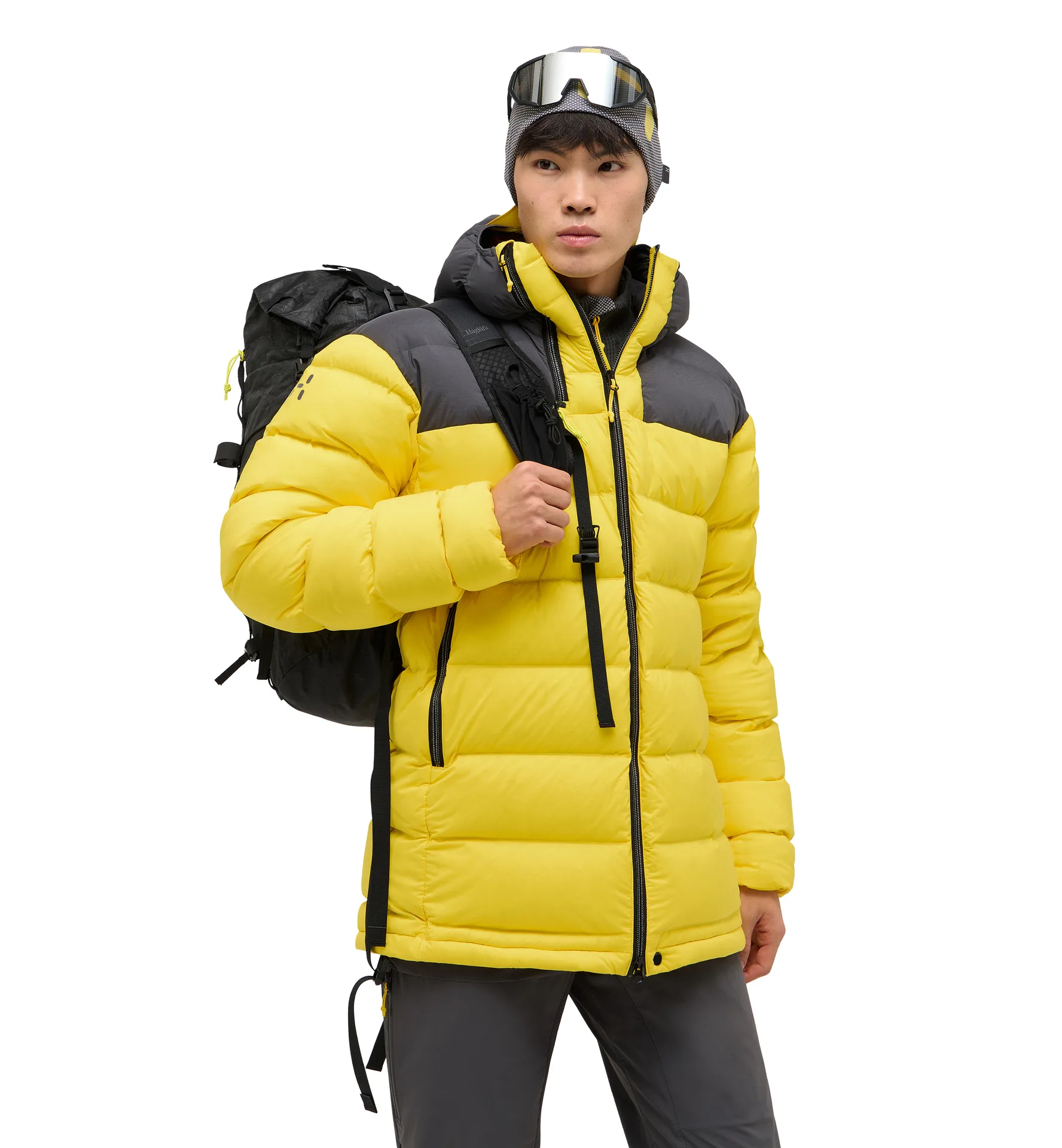 L.I.M ZT II Big Belay Men Tech Yellow/Magnetite