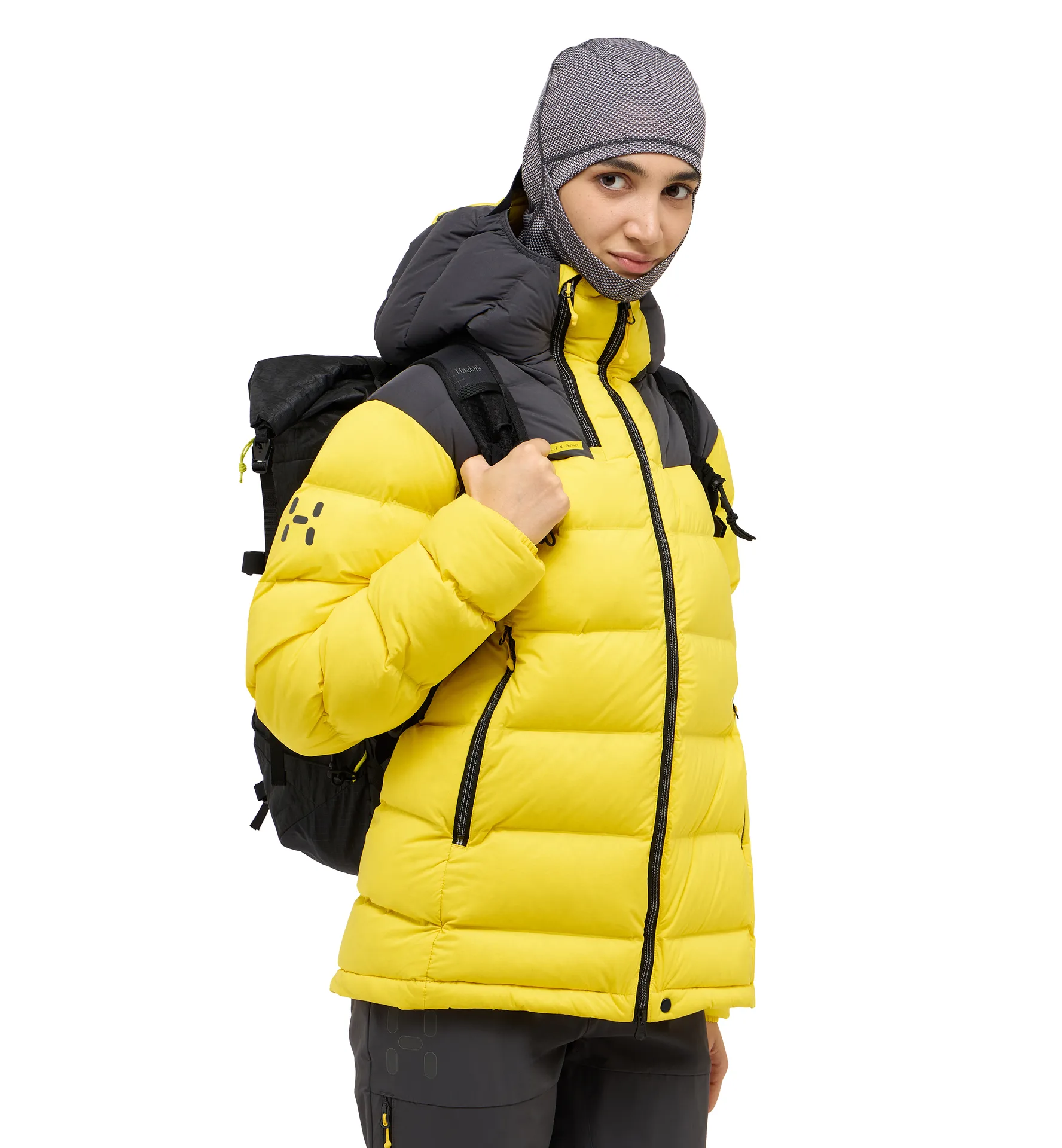 L.I.M ZT II Big Belay Women Tech Yellow/Magnetite