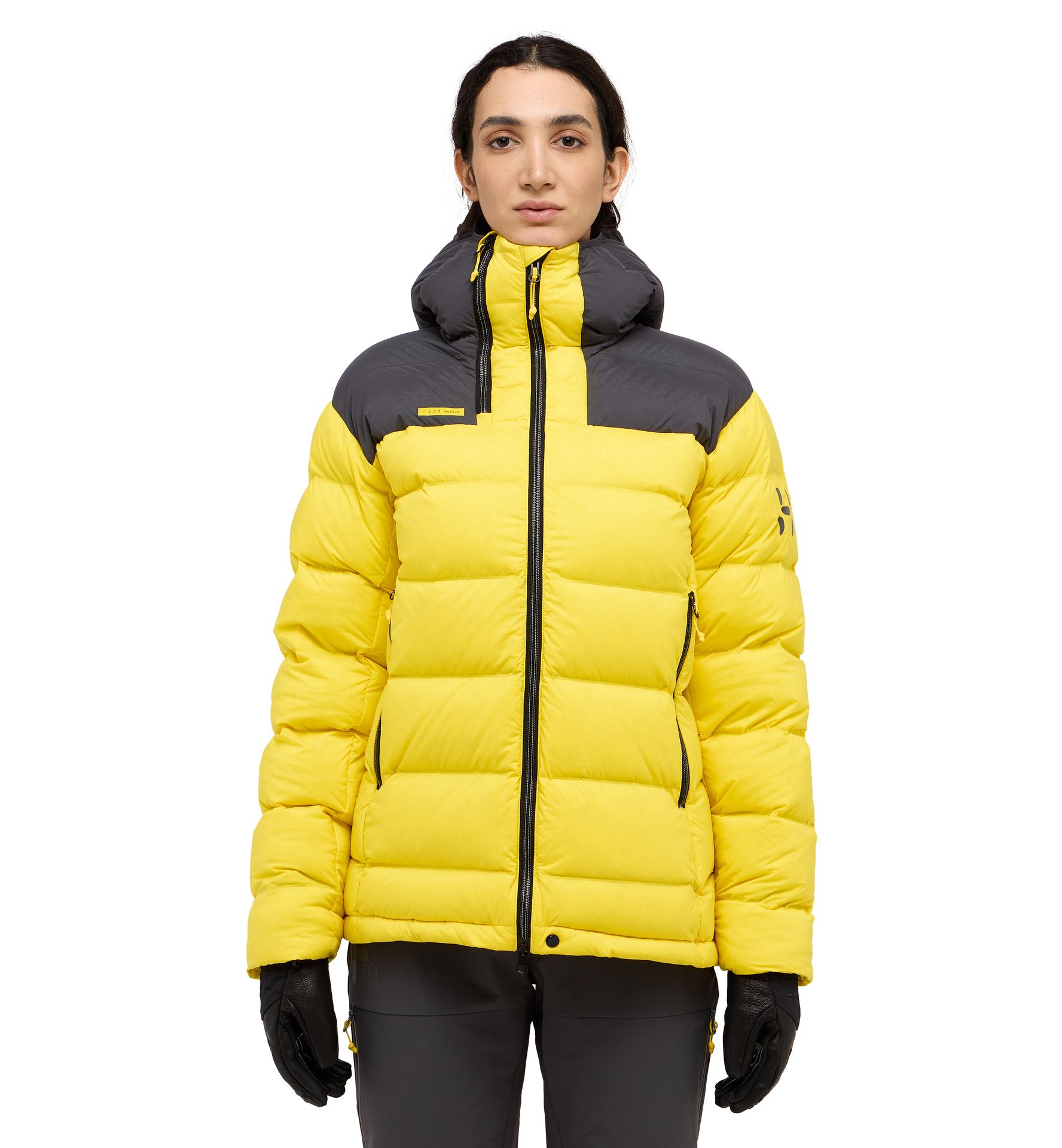 L.I.M ZT II Big Belay Women Tech Yellow/Magnetite