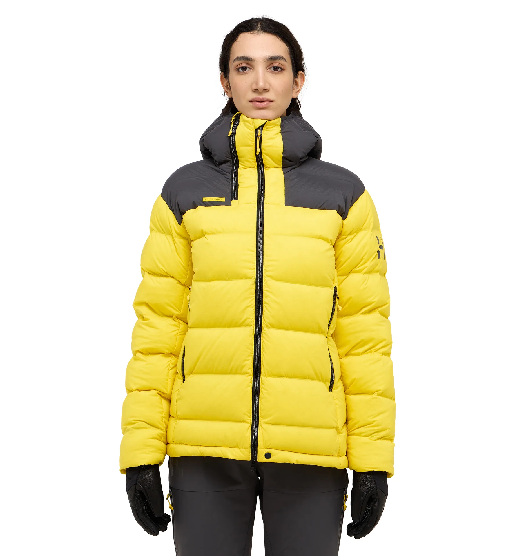 L.I.M ZT II Big Belay Women Tech Yellow/Magnetite