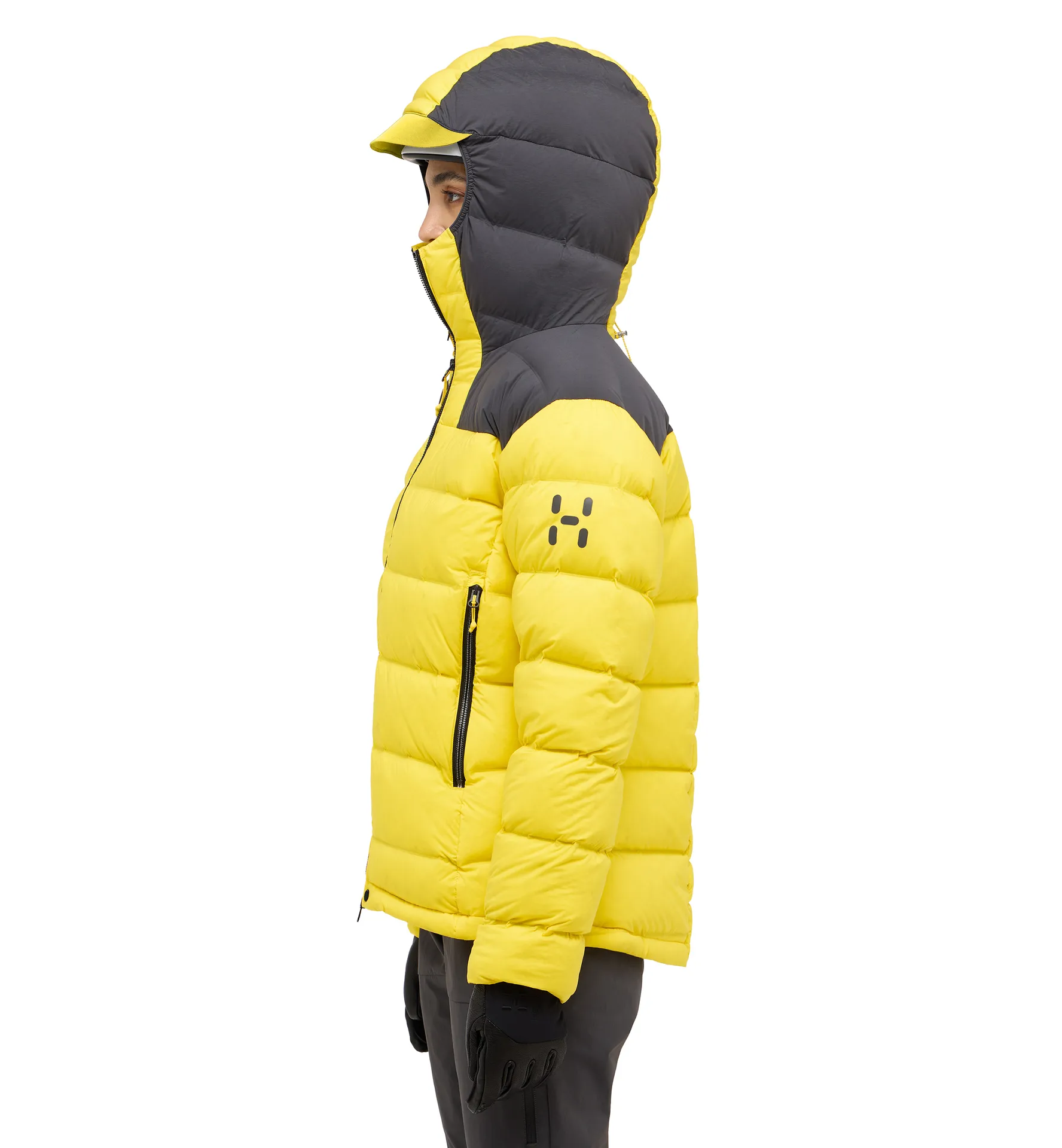 L.I.M ZT II Big Belay Women Tech Yellow/Magnetite