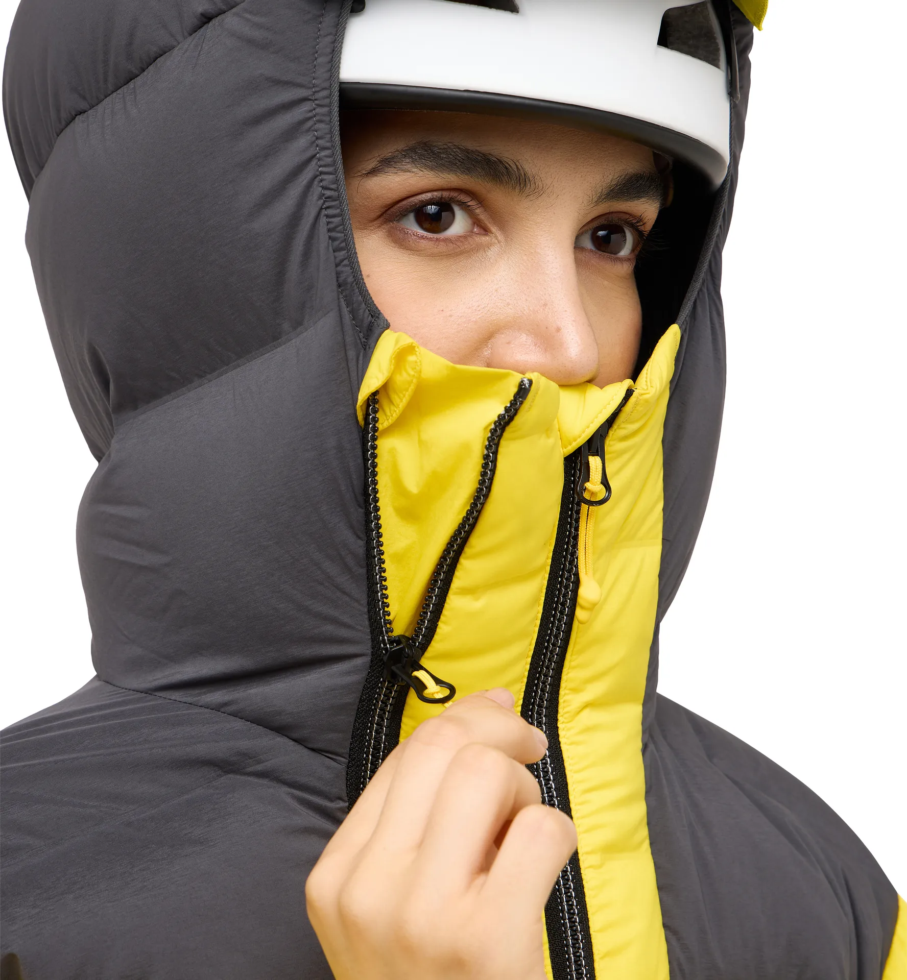 L.I.M ZT II Big Belay Women Tech Yellow/Magnetite