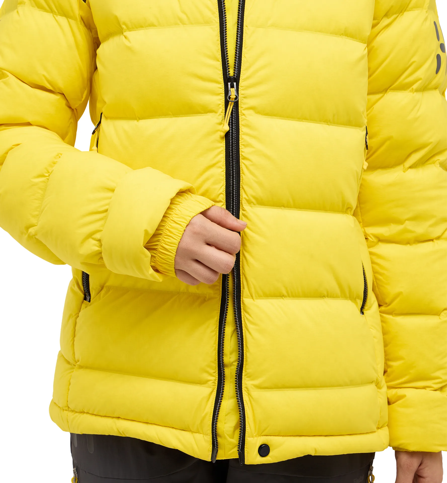 L.I.M ZT II Big Belay Women Tech Yellow/Magnetite