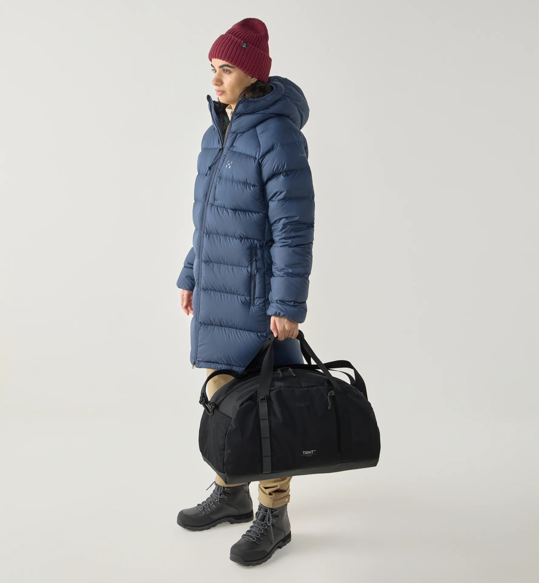 Tight duffle 50 True Black/Magnetite