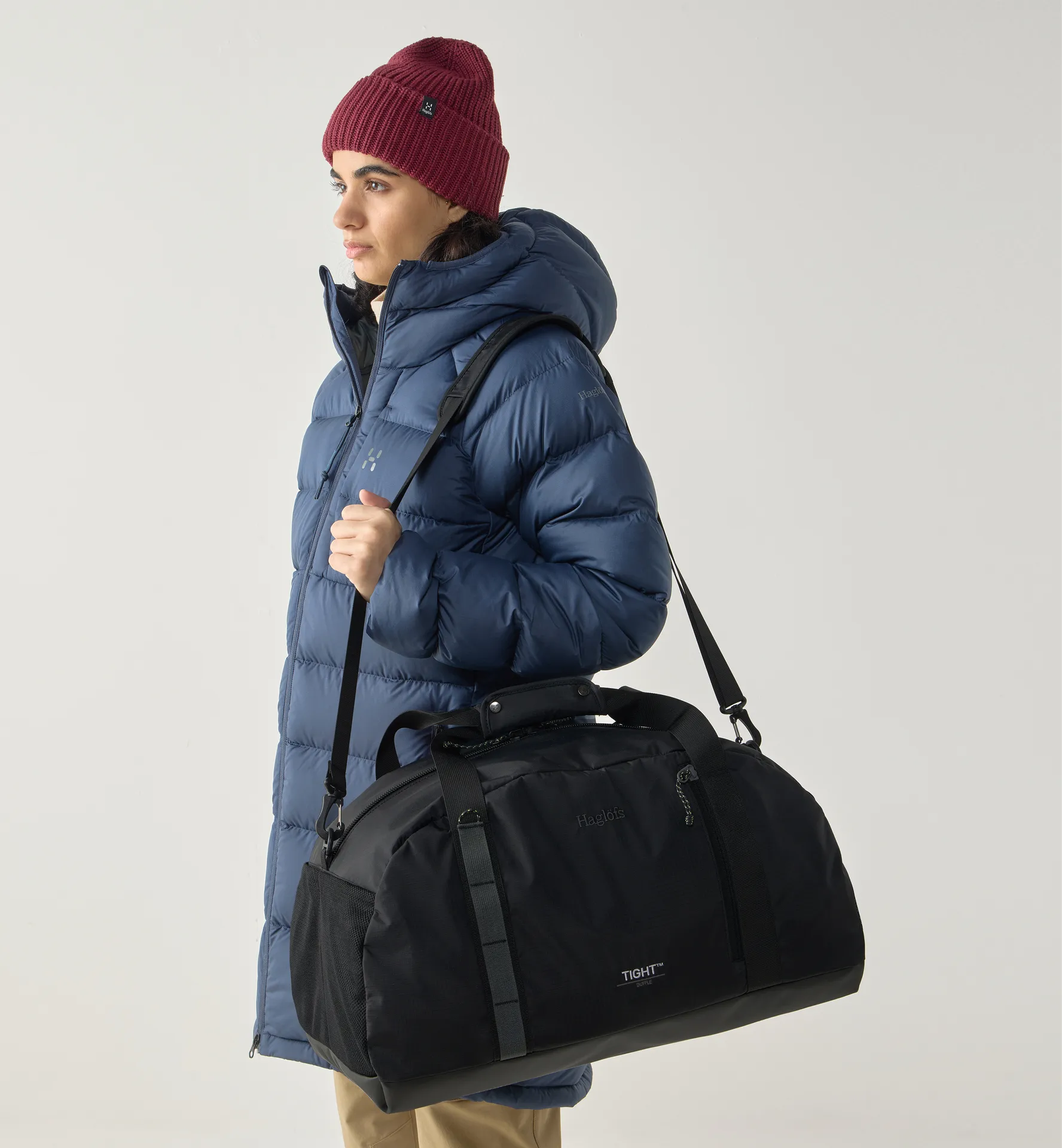 Tight duffle 50 True Black/Magnetite