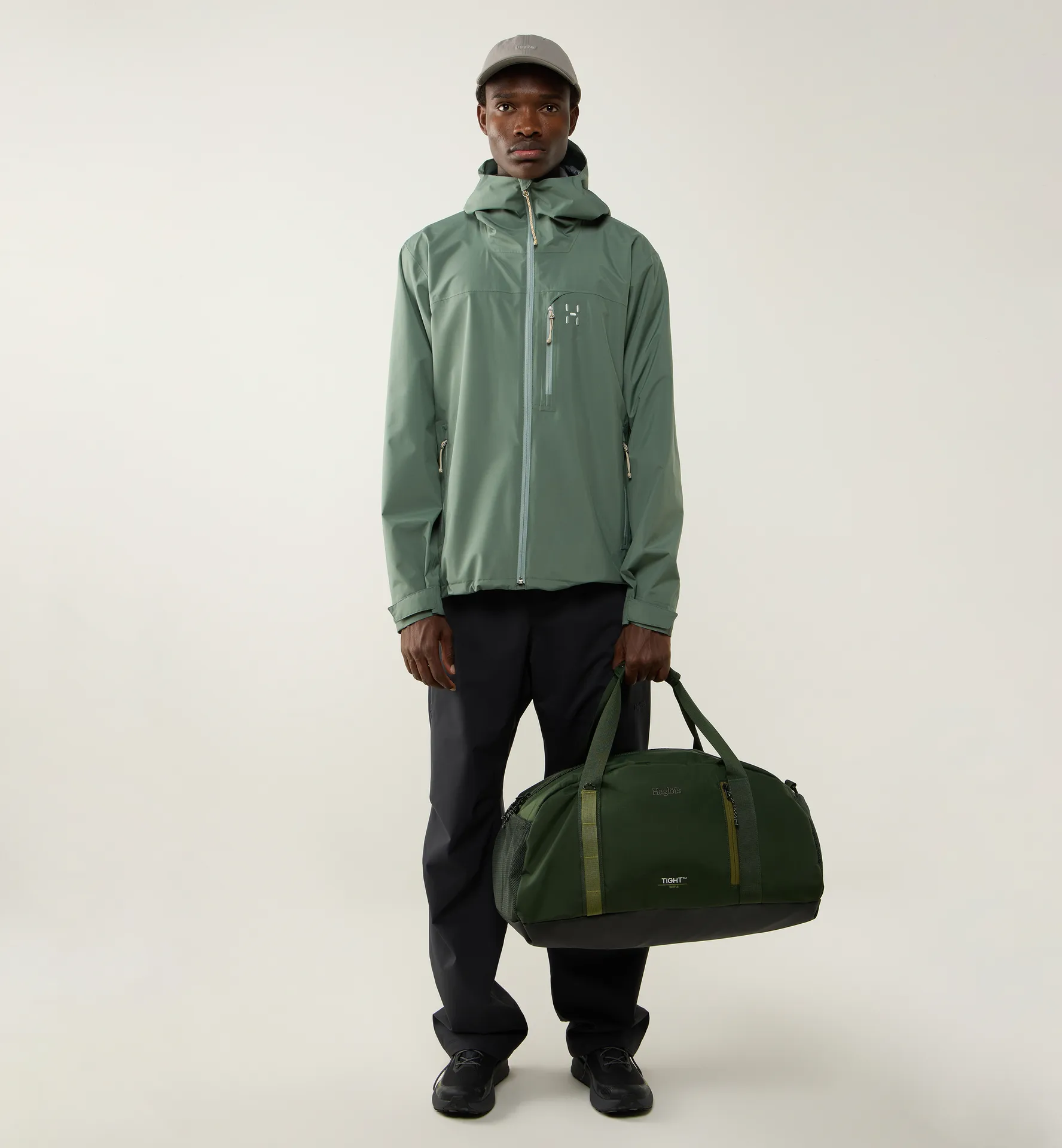 Tight duffle 50 Seaweed Green/True Black