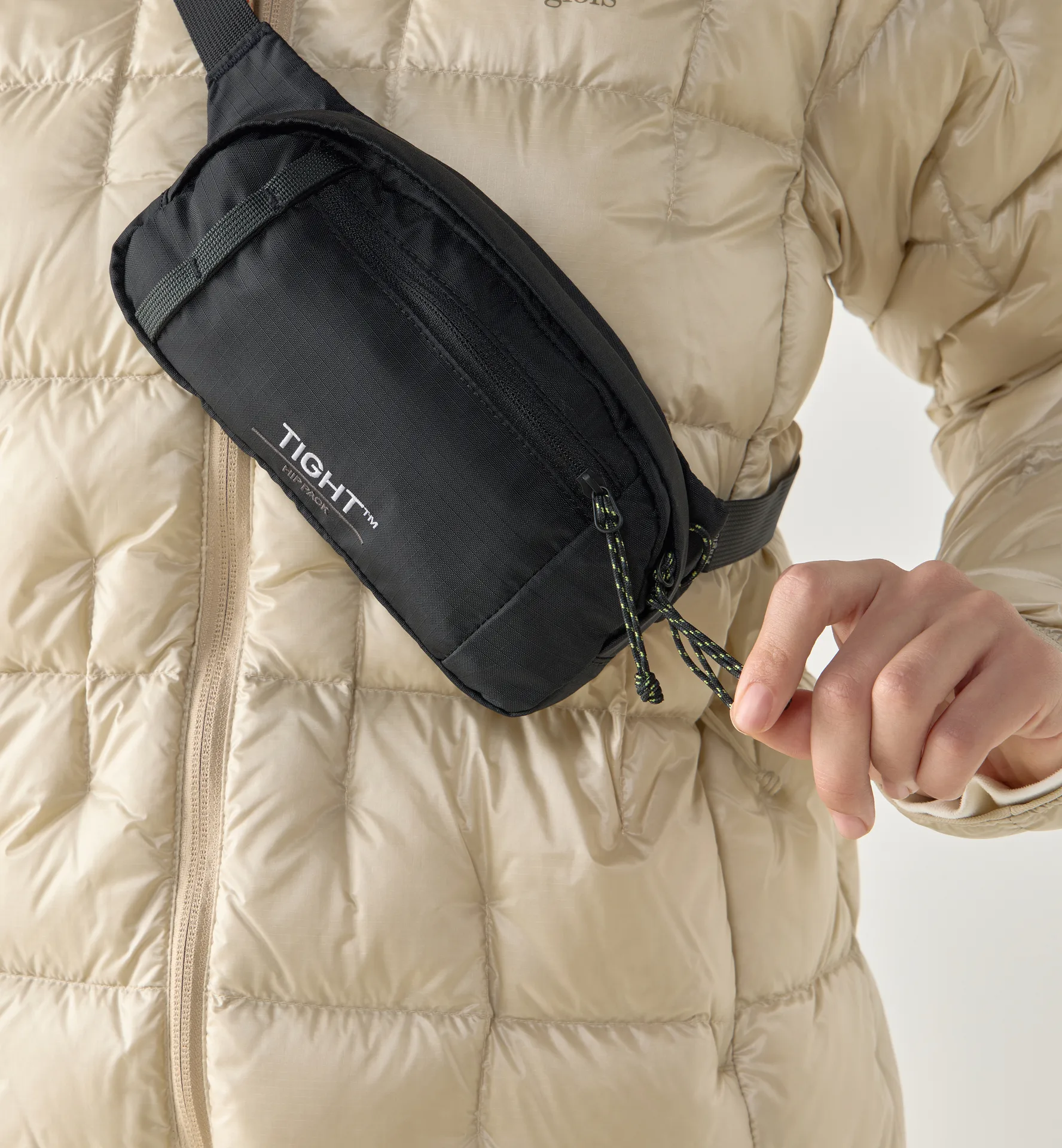 Tight hip pack 1 True Black/Magnetite