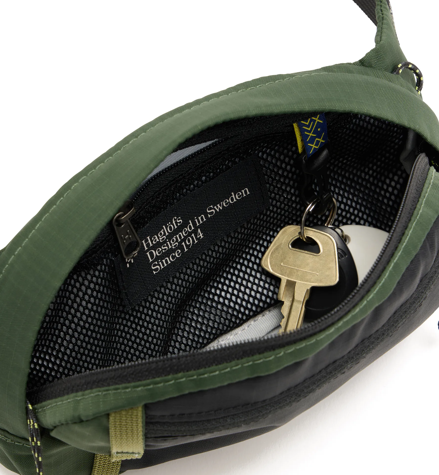 Tight hip pack 1 Seaweed Green/True Black