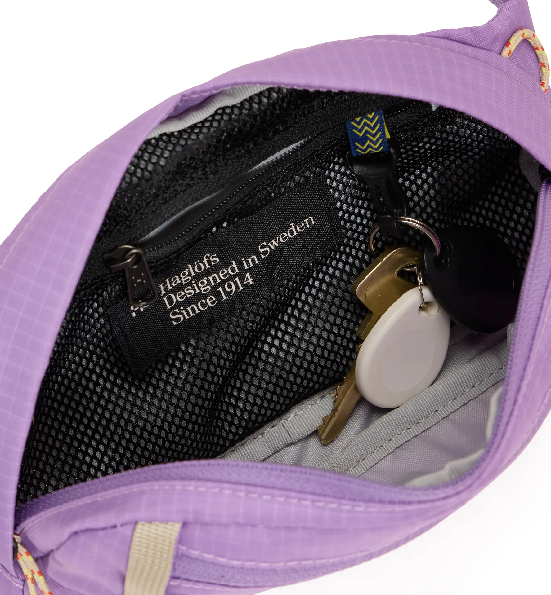 Tight hip pack 1 Purple ice/Chalk beige