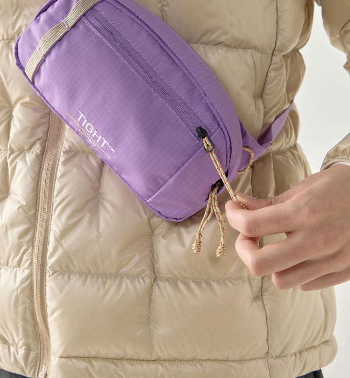 Tight hip pack 1 Purple ice/Chalk beige