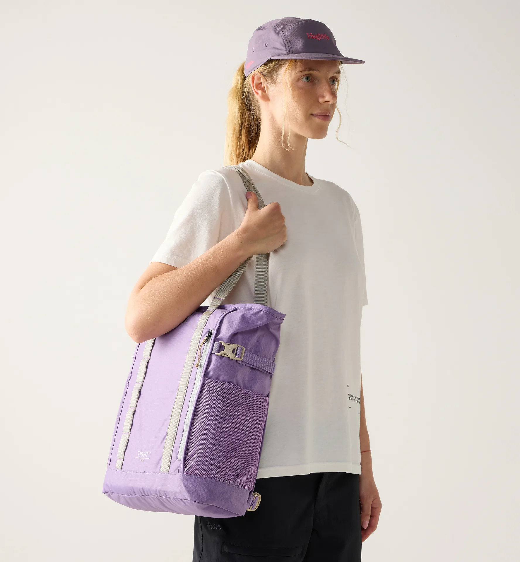 Tight Tote 25 Purple Ice/Chalk Beige