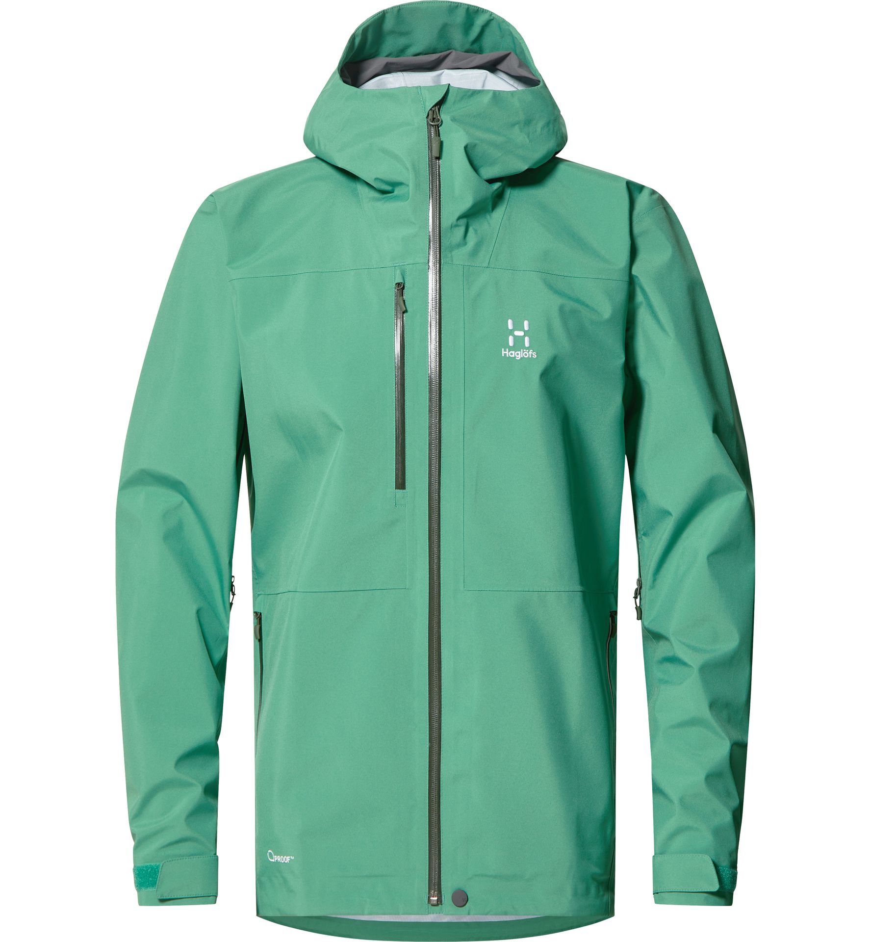 Front Proof Jacket Men Dk Jelly Green
