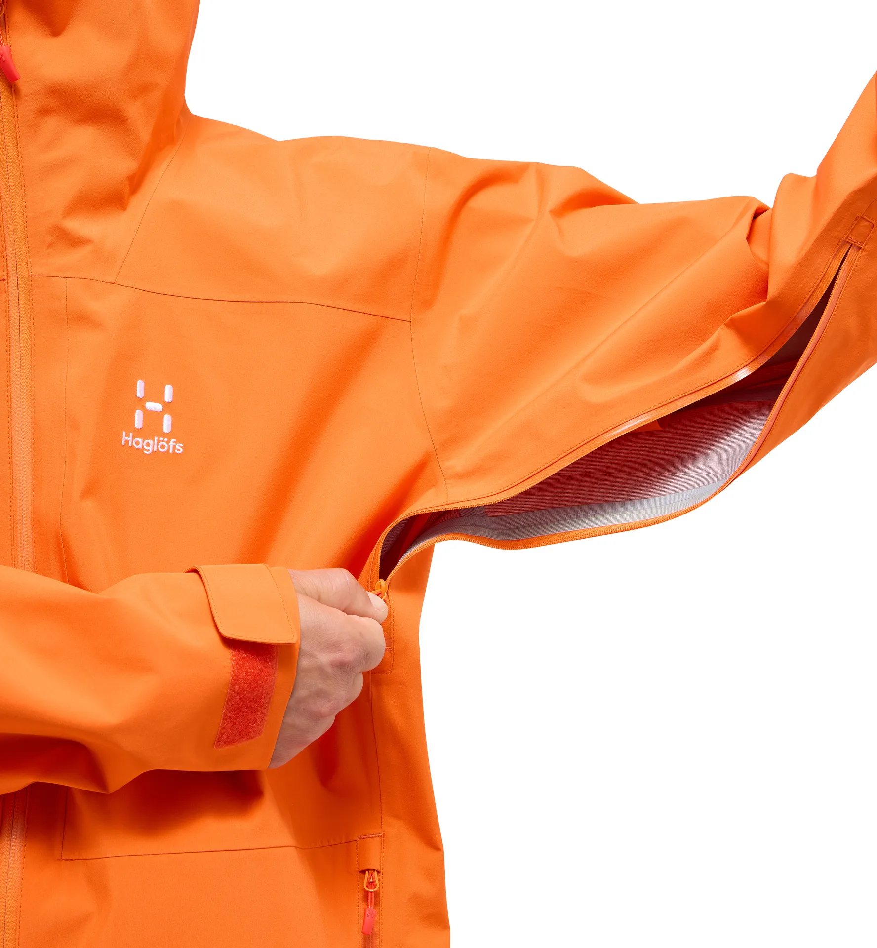 Front Proof Jacket Men Blaze Orange