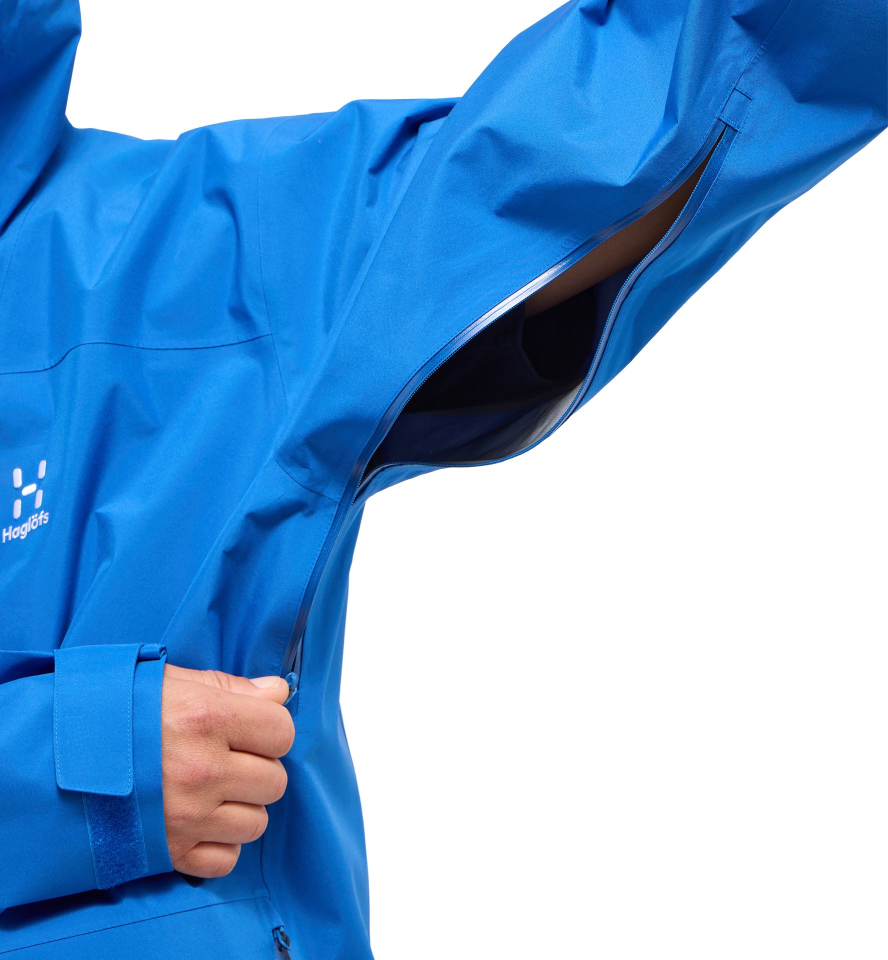 Front Proof Jacket Men Electric Blue