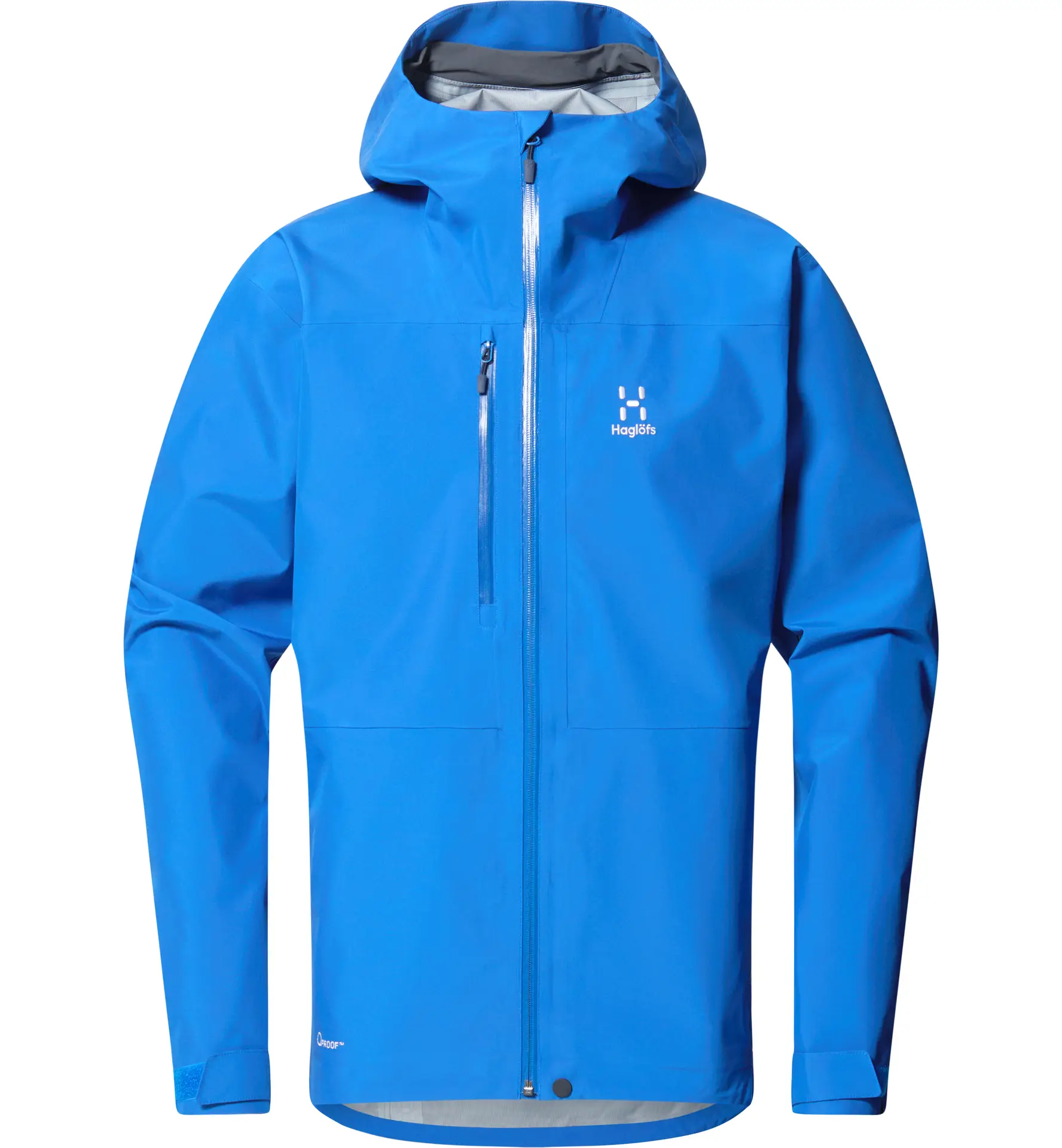 Front Proof Jacket Men Electric Blue