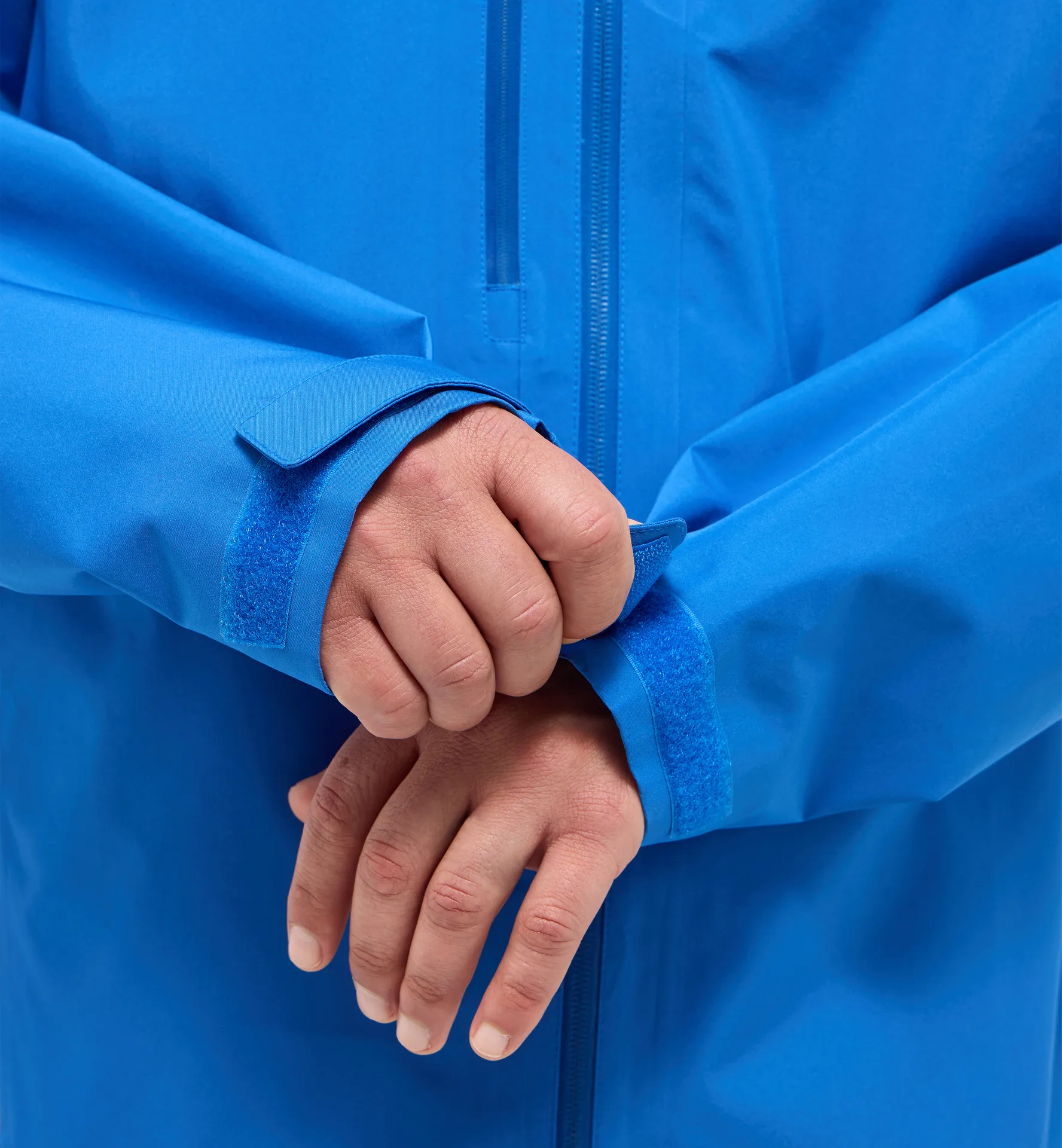 Front Proof Jacket Men Electric Blue