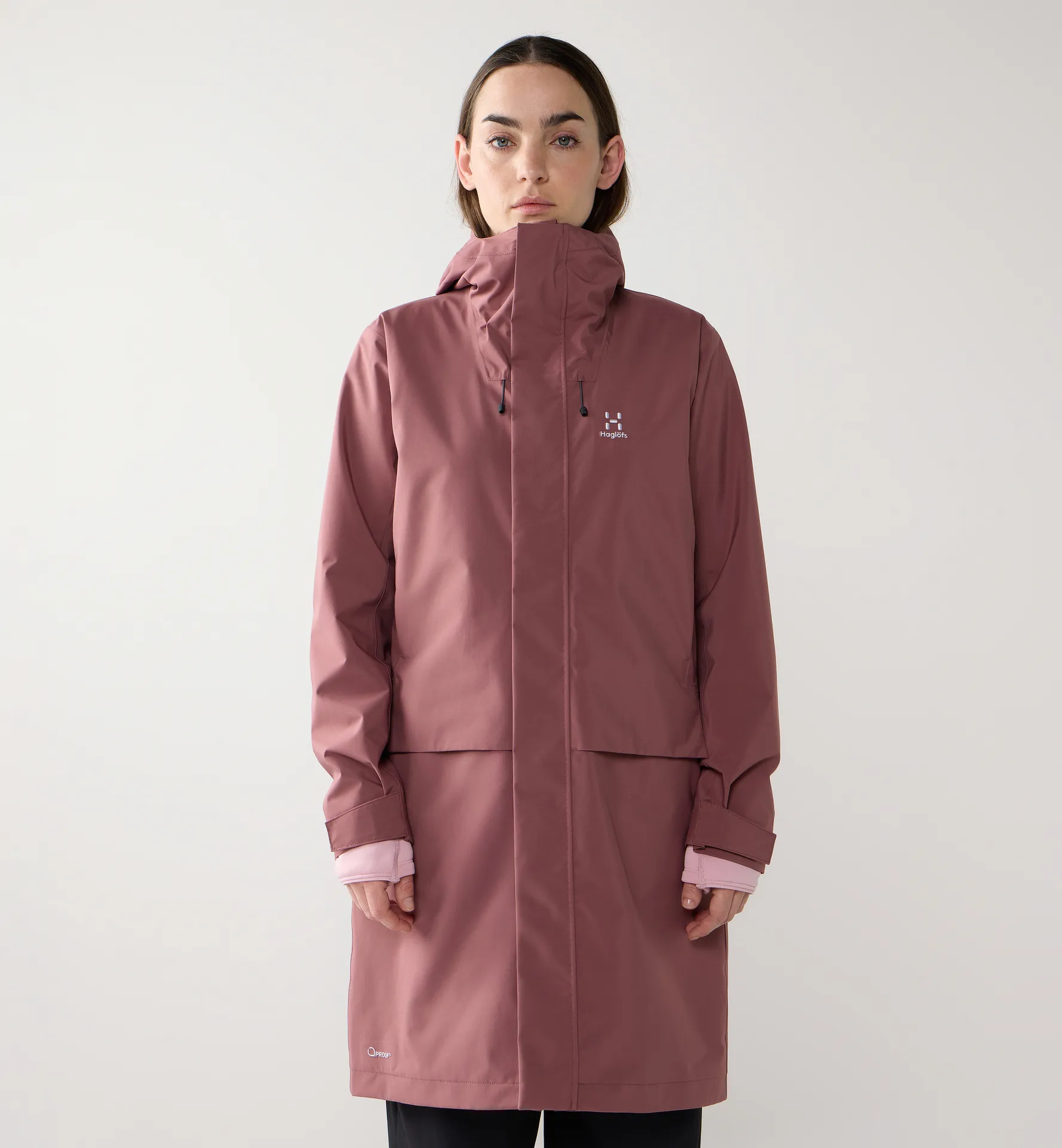 Aria Proof Parka Women Misty Mauve