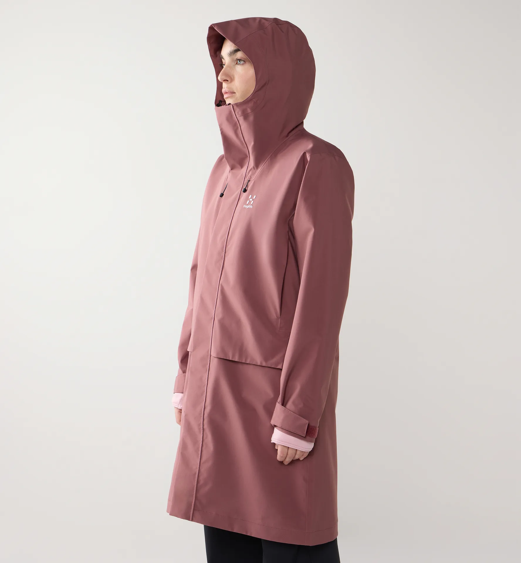 Aria Proof Parka Women Misty Mauve
