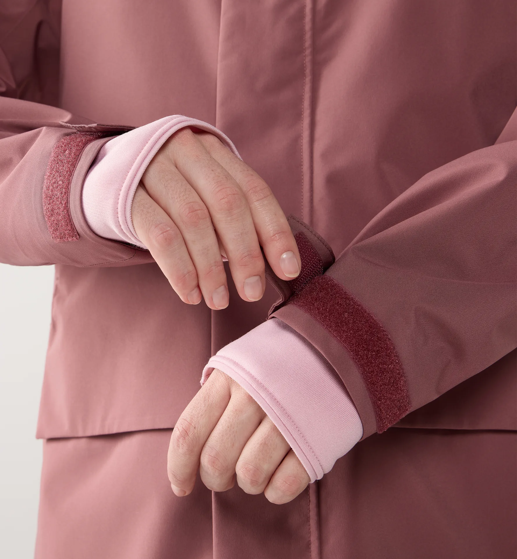Aria Proof Parka Women Misty Mauve